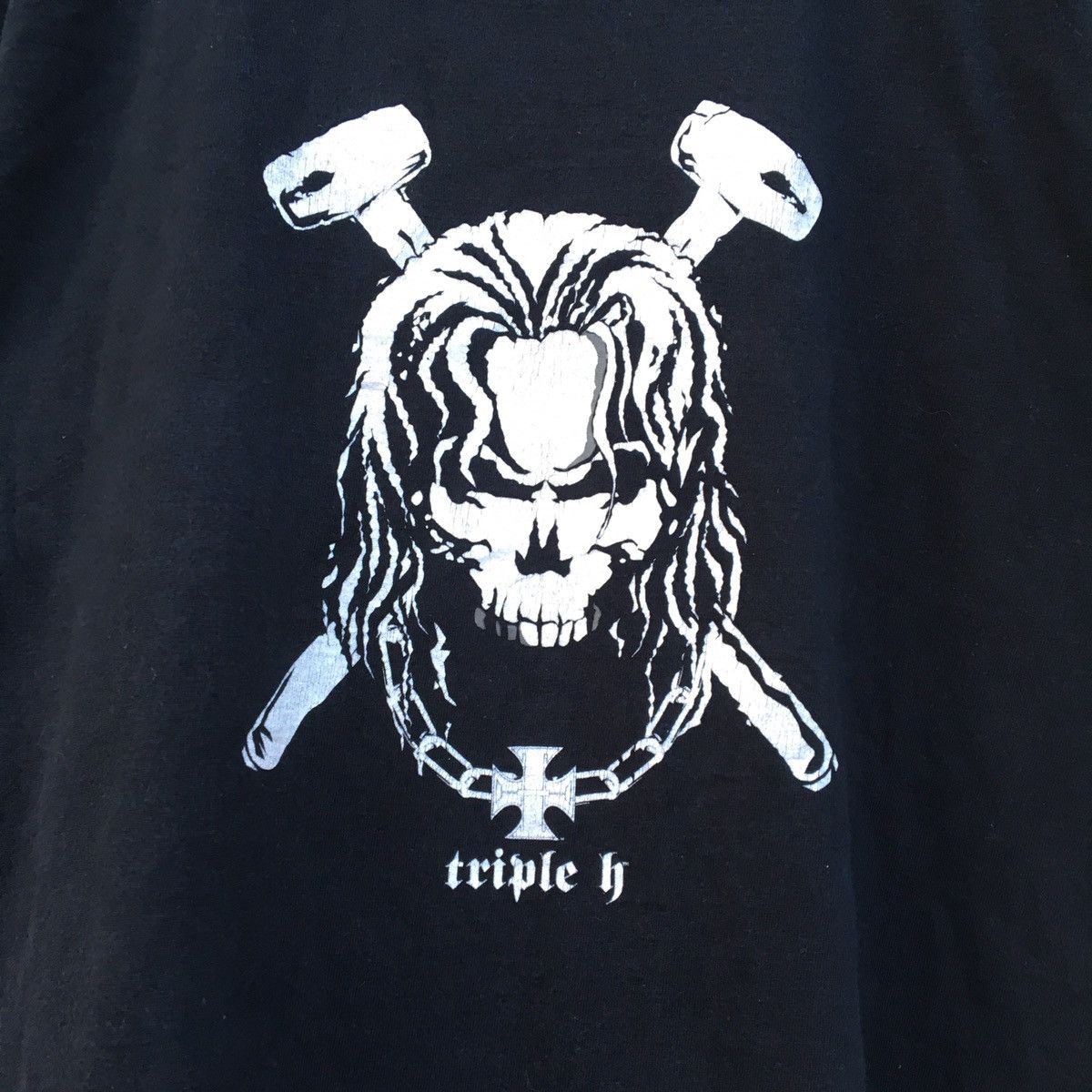 Vintage × WWE × WWF Vintage TRIPLE H WWE WRESTLER T-Shirt Size US L / EU 52-54 / 3 - 4 Thumbnail