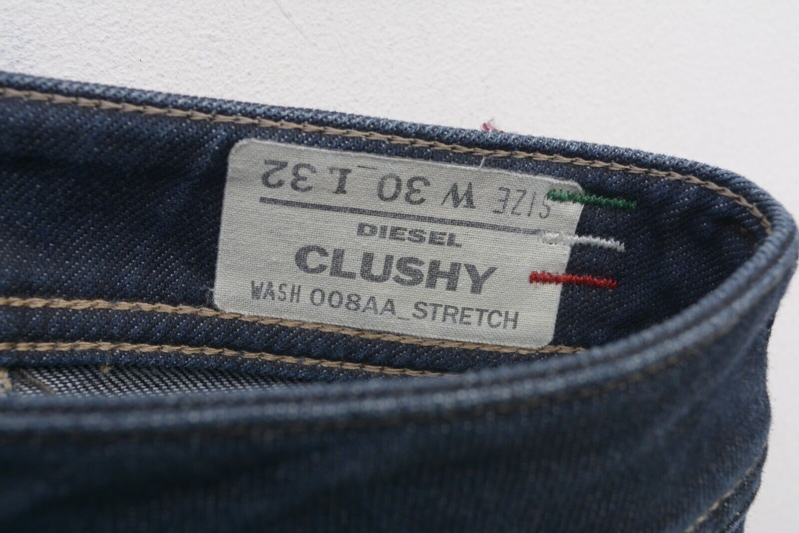 Diesel CLUSHY W30 L32 Slim Skinny Low Stretch Jeans Pants Trousers Size 30" / US 8 / IT 44 - 3 Thumbnail