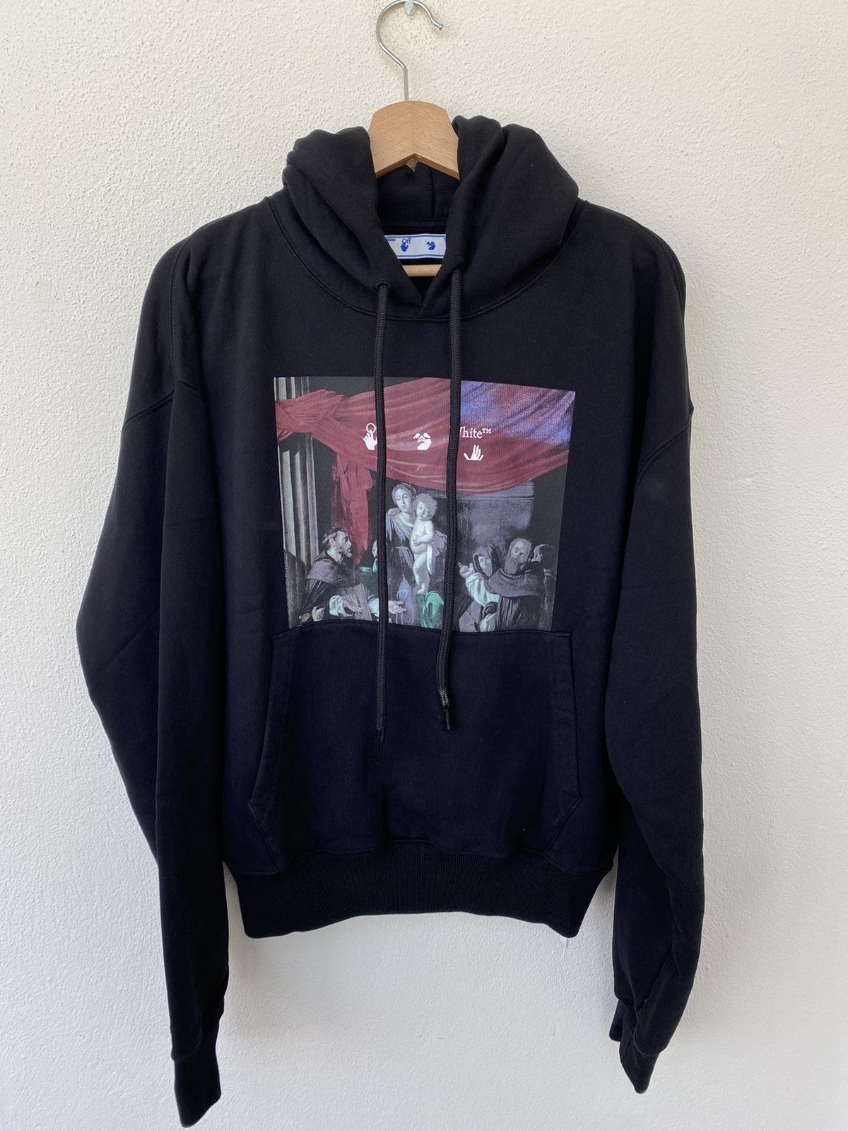 Off-White Off-White Black Caravaggio Arrows Hoodie Size US M / EU 48-50 / 2 - 1 Thumbnail