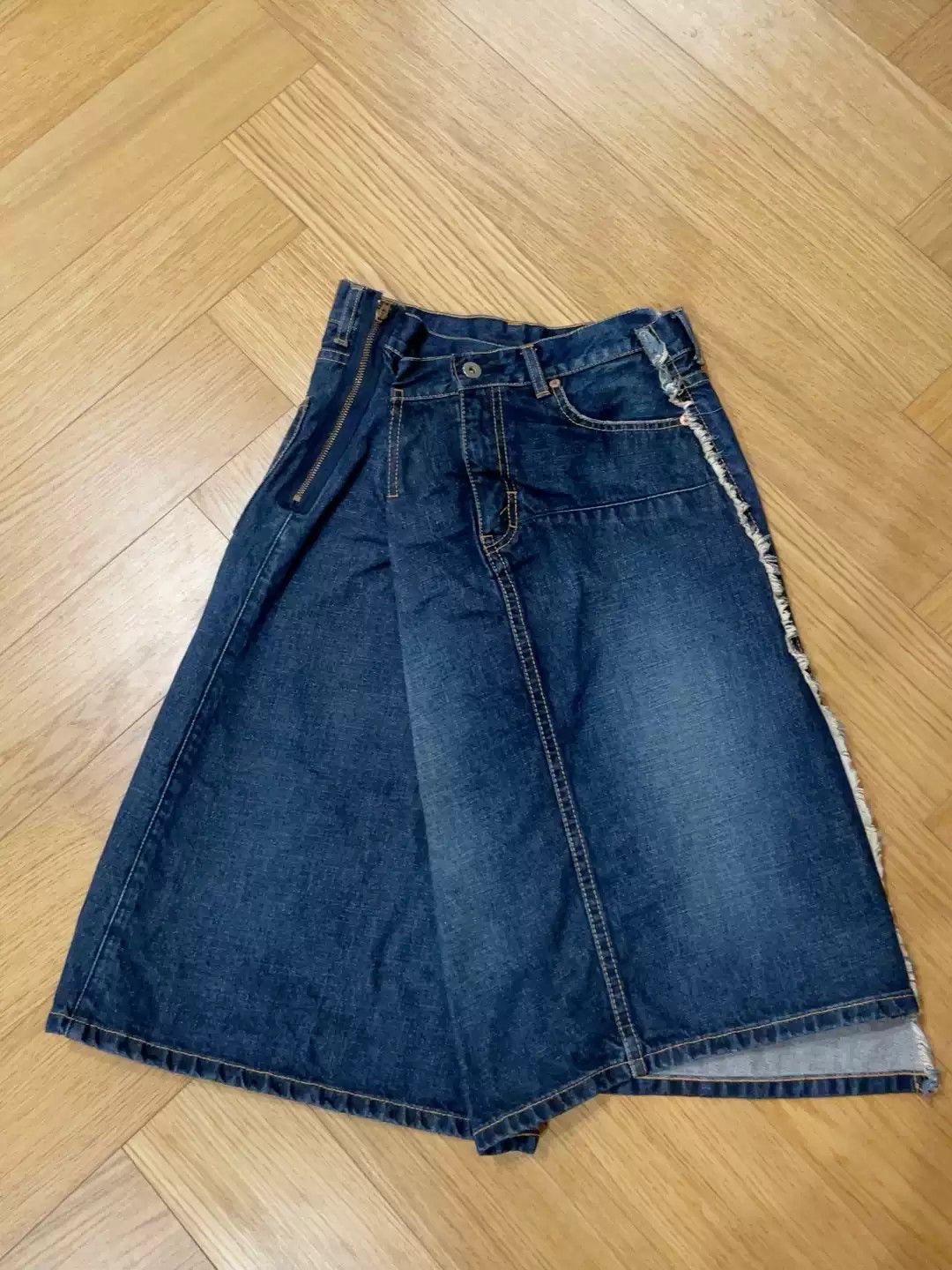 Junya Watanabe Denim Skirt | Grailed