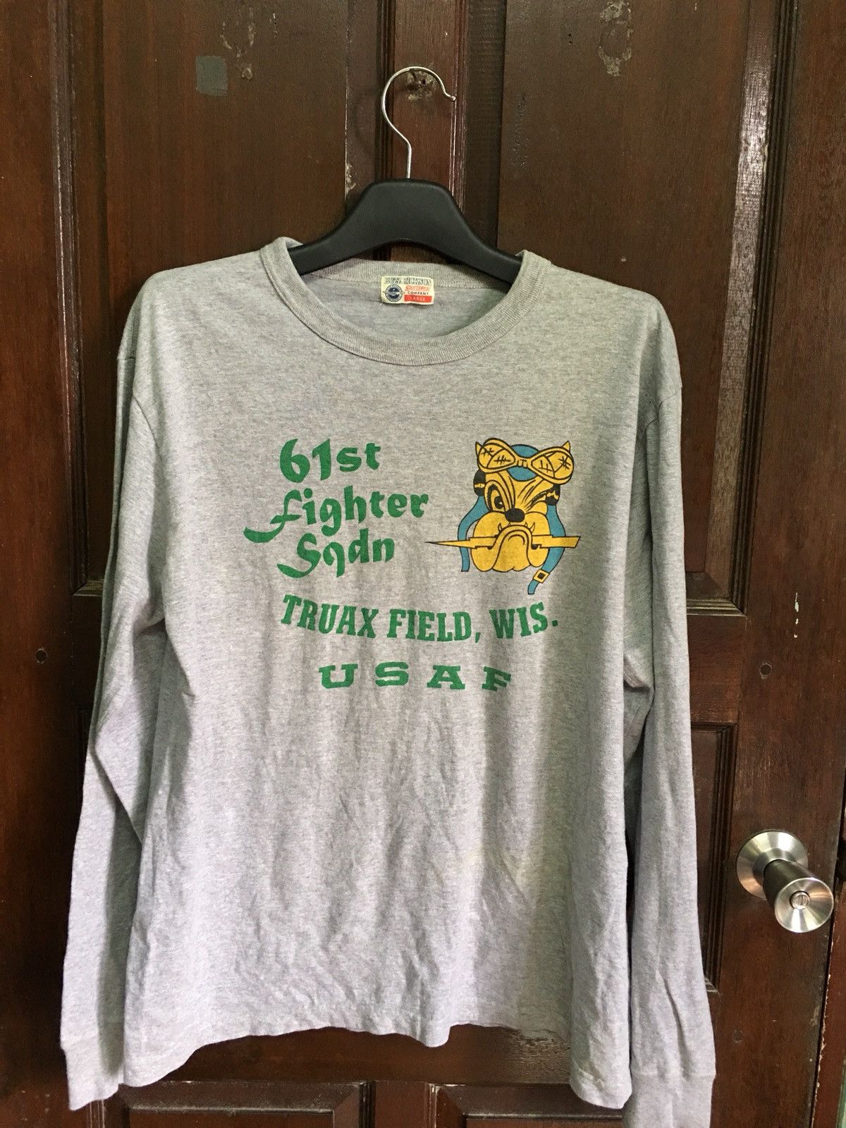 Buzz Rickson's Nice BUZZ RICKSON USAF long Sleeve By Toyo Made In Japan Size US L / EU 52-54 / 3 - 1 Thumbnail