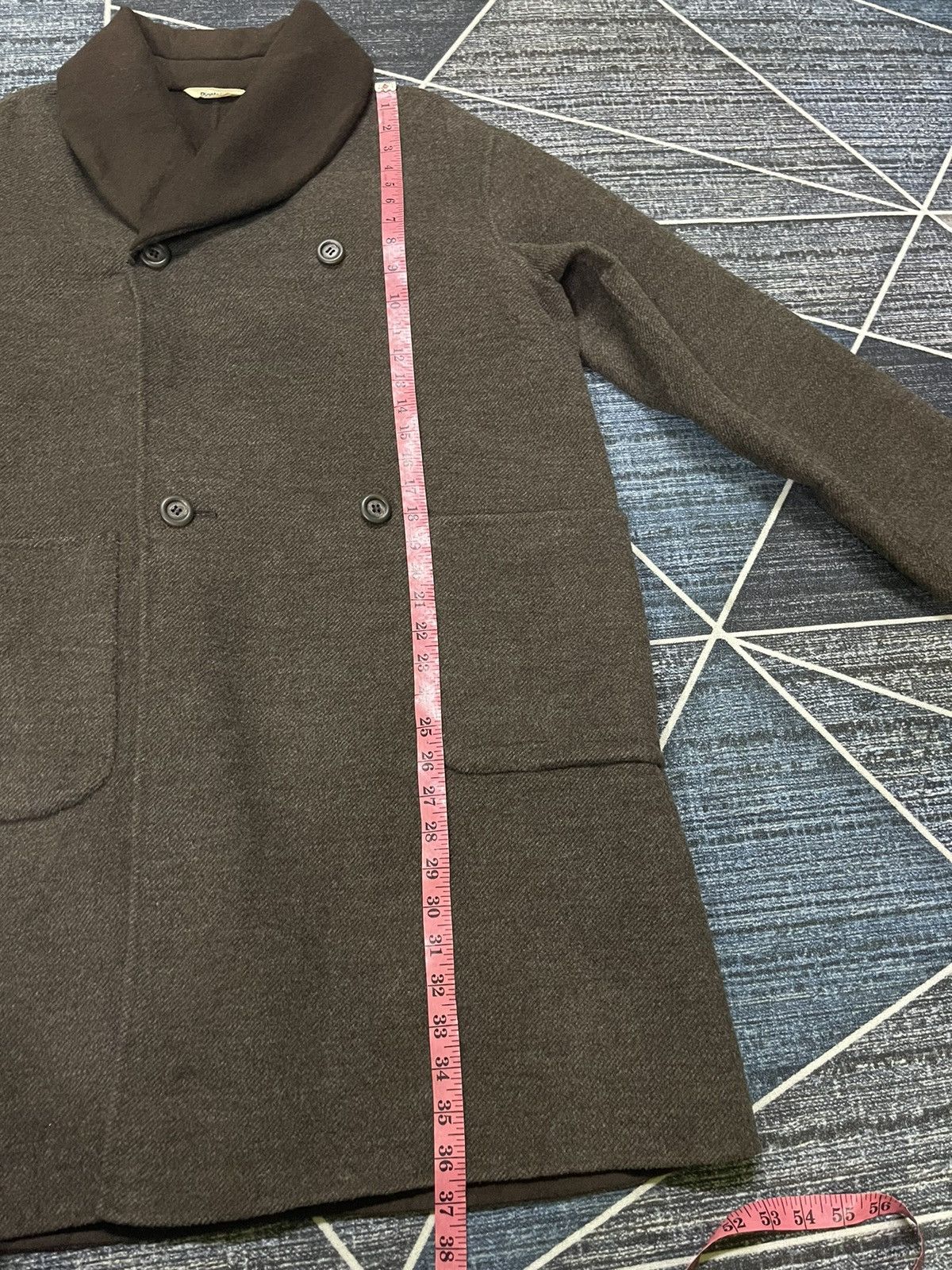 Issey Miyake VINTAGE PLANTATION ISSEY MIYAKE WOOL OVER JACKET Size US XL / EU 56 / 4 - 16 Thumbnail