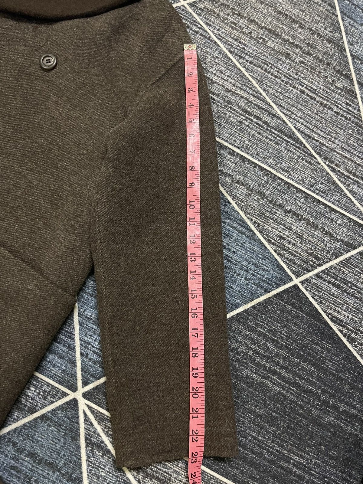 Issey Miyake VINTAGE PLANTATION ISSEY MIYAKE WOOL OVER JACKET Size US XL / EU 56 / 4 - 18 Thumbnail