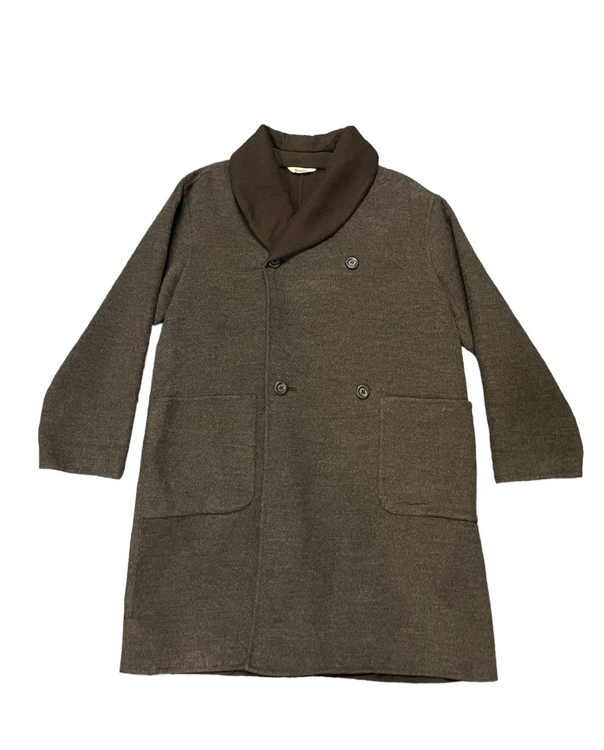 Issey Miyake VINTAGE PLANTATION ISSEY MIYAKE WOOL OVER JACKET Size US XL / EU 56 / 4 - 1 Thumbnail