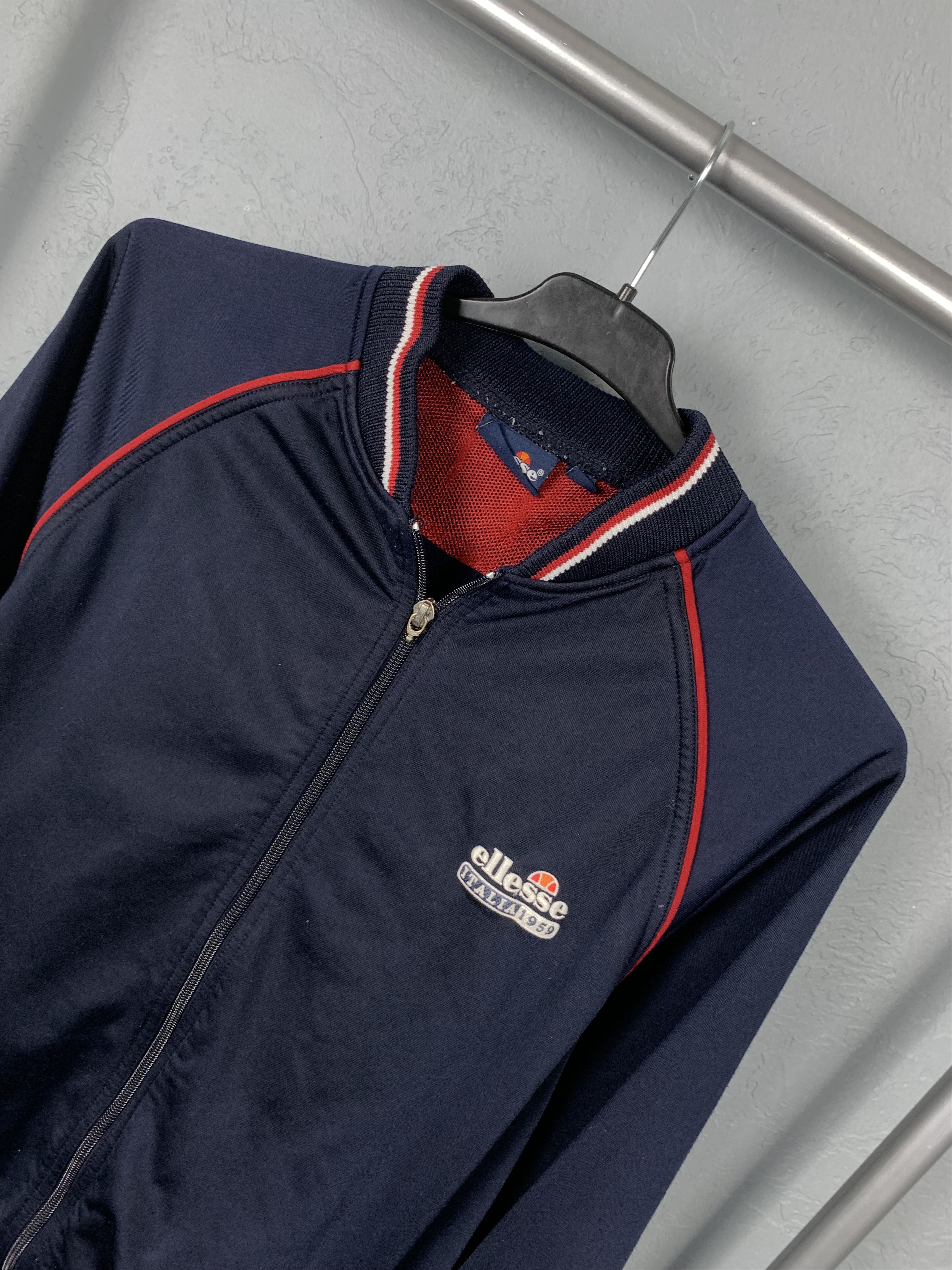 Ellesse Ellesse 90s Vintage Mens Track Top Jacket Size US M / EU 48-50 / 2 - 2 Thumbnail