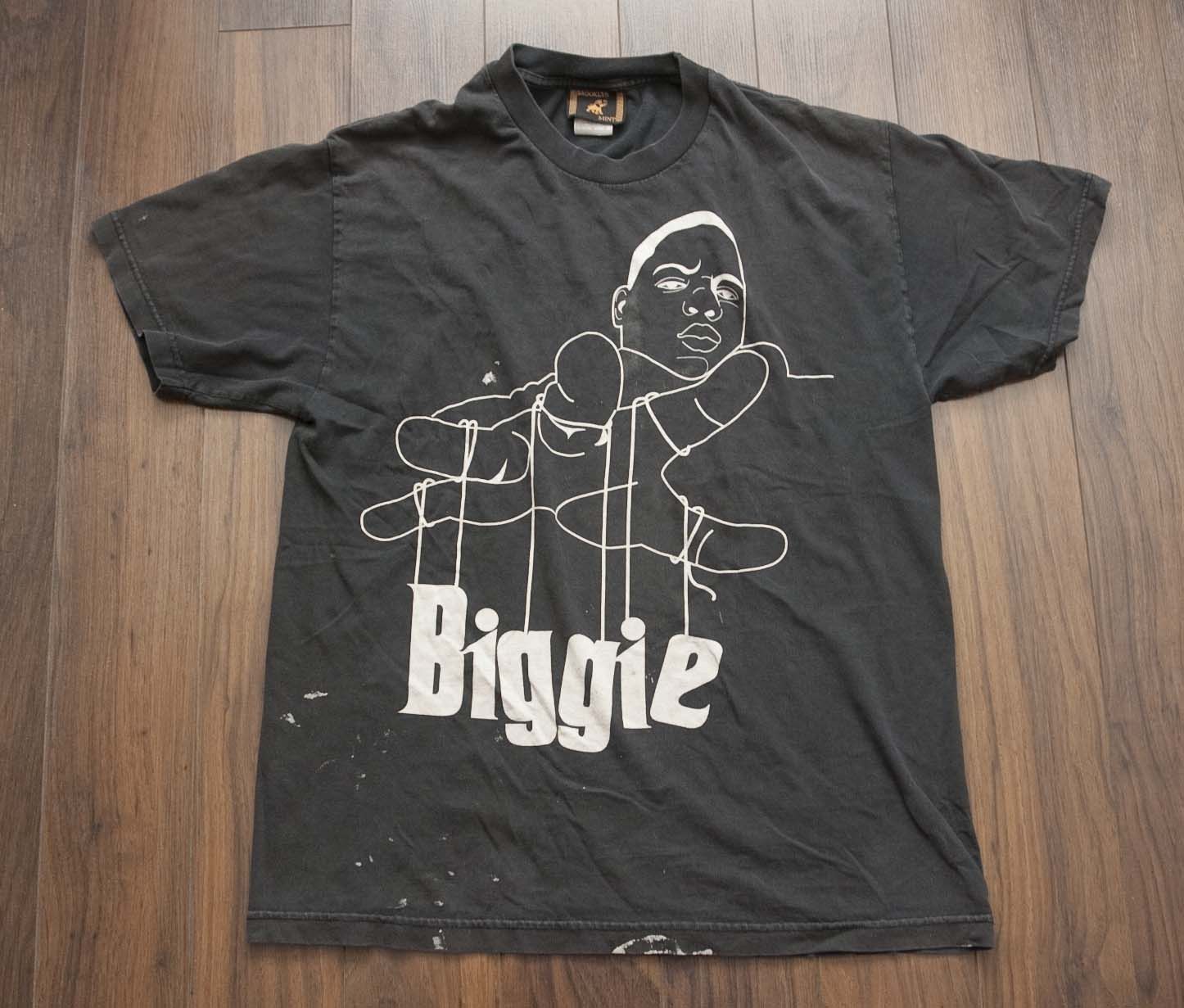 Brooklyn Mint × Rap Tees × Vintage Biggie The Notorious Big T Shirt Rap ...