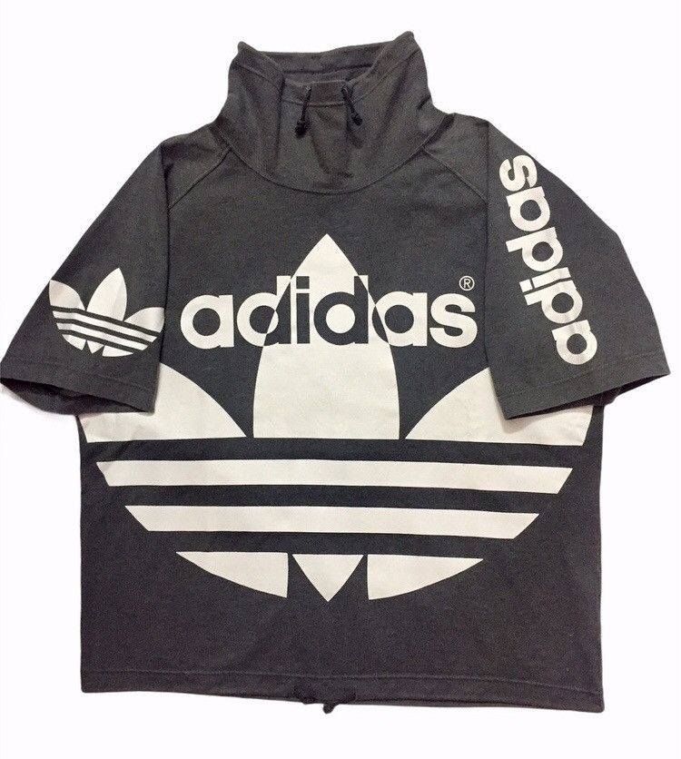 Adidas VINTAGE 90s ADIDAS BIG LOGO BAGGY JUMPER JAPAN SWEATSHIRT Size US L / EU 52-54 / 3 - 2 Thumbnail