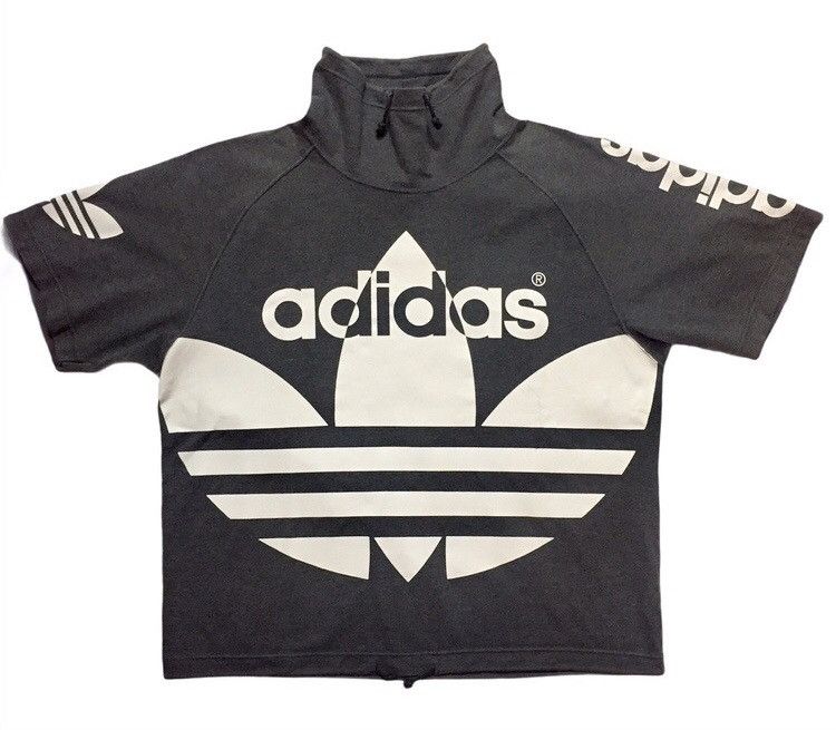 Adidas VINTAGE 90s ADIDAS BIG LOGO BAGGY JUMPER JAPAN SWEATSHIRT Size US L / EU 52-54 / 3 - 1 Thumbnail