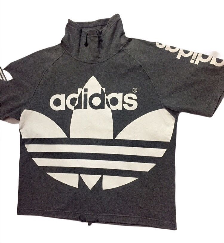 Adidas VINTAGE 90s ADIDAS BIG LOGO BAGGY JUMPER JAPAN SWEATSHIRT Size US L / EU 52-54 / 3 - 5 Thumbnail