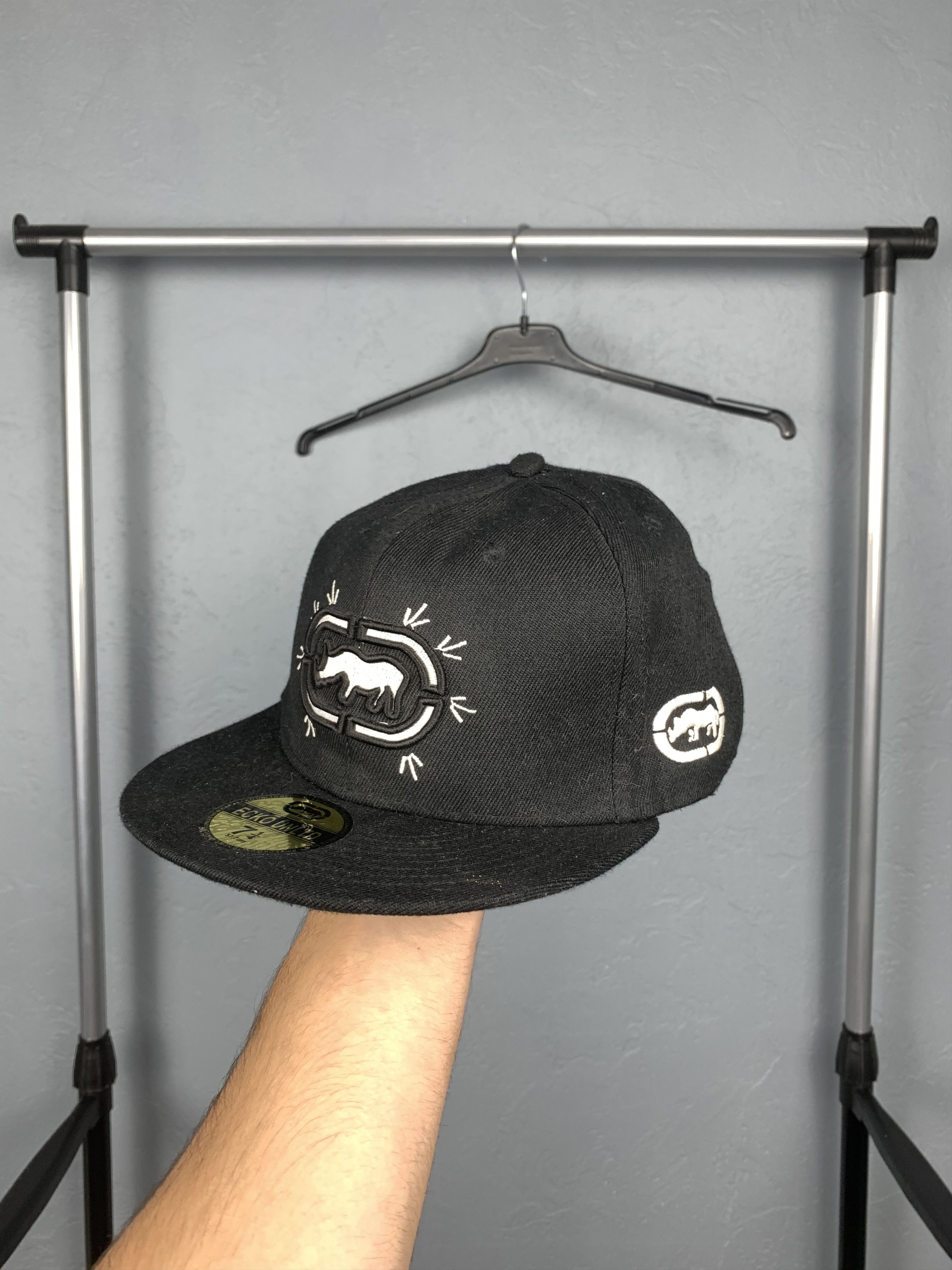 Ecko Unltd. × Vintage Ecko Unltd. Vintage Hat Cap Swoosh Y2K Snapback Size ONE SIZE - 1 Thumbnail