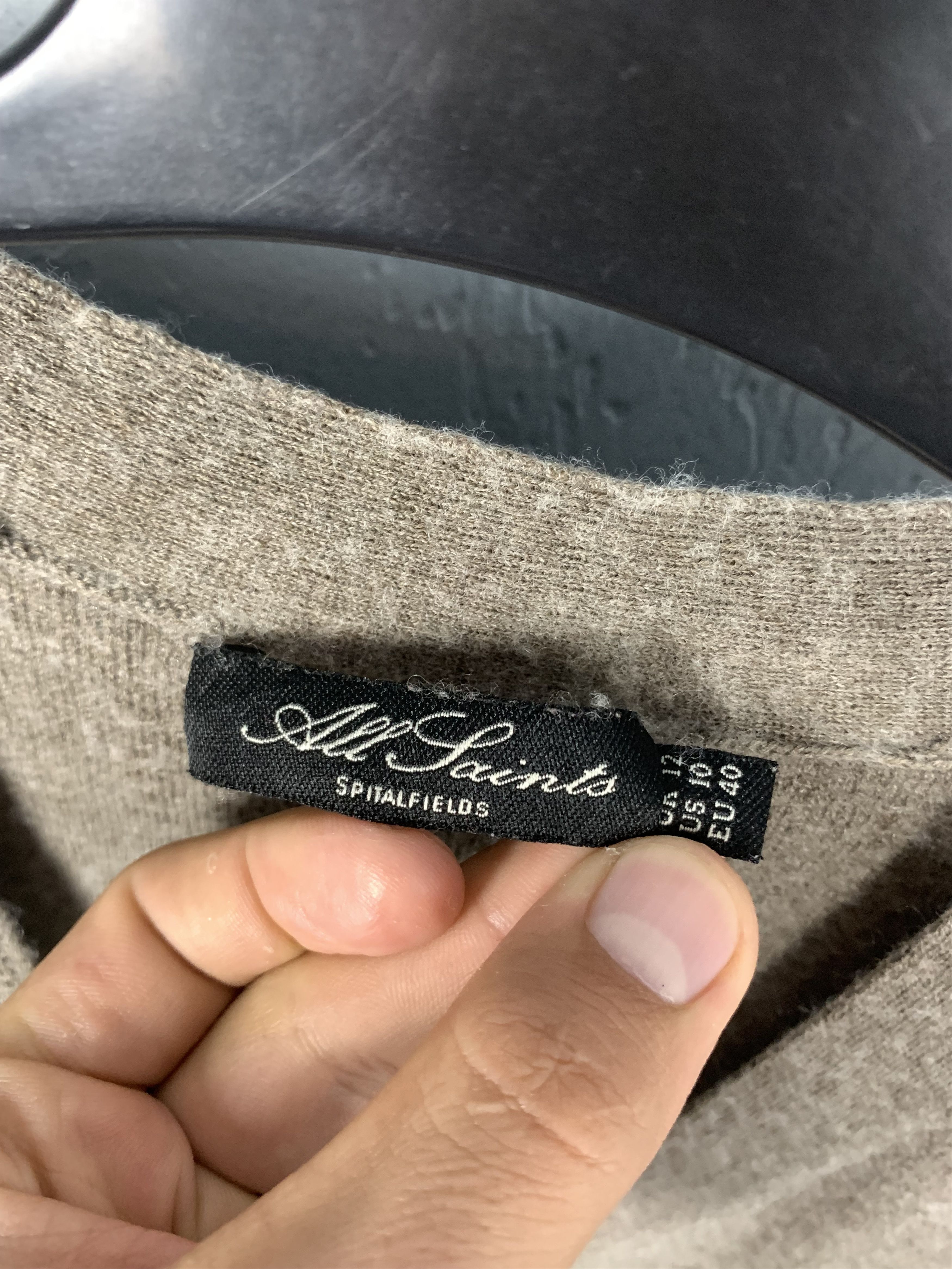 Allsaints Allsaints WMNS Wool Silk Vest Sweater Size L / US 10 / IT 46 - 4 Thumbnail