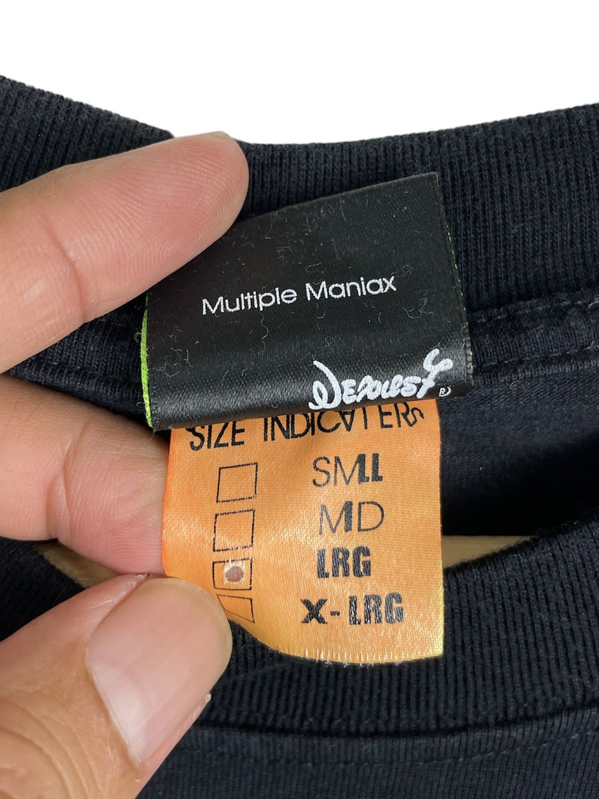 NEXUSVII NEXUSVII Multiple Maniax No.7 Sleaze Art Tee L Size US L / EU 52-54 / 3 - 4 Thumbnail