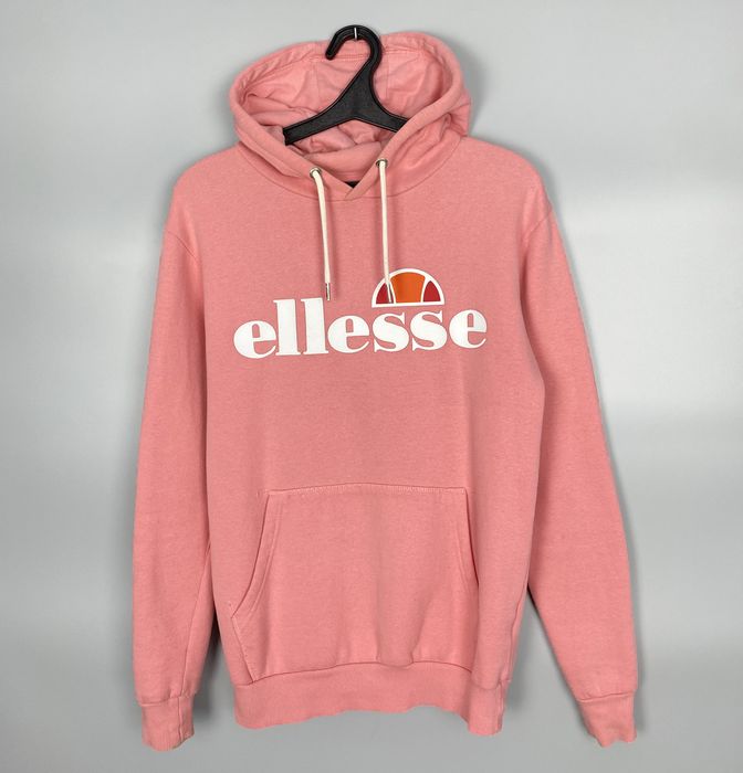 Pink best sale ellesse hoodie