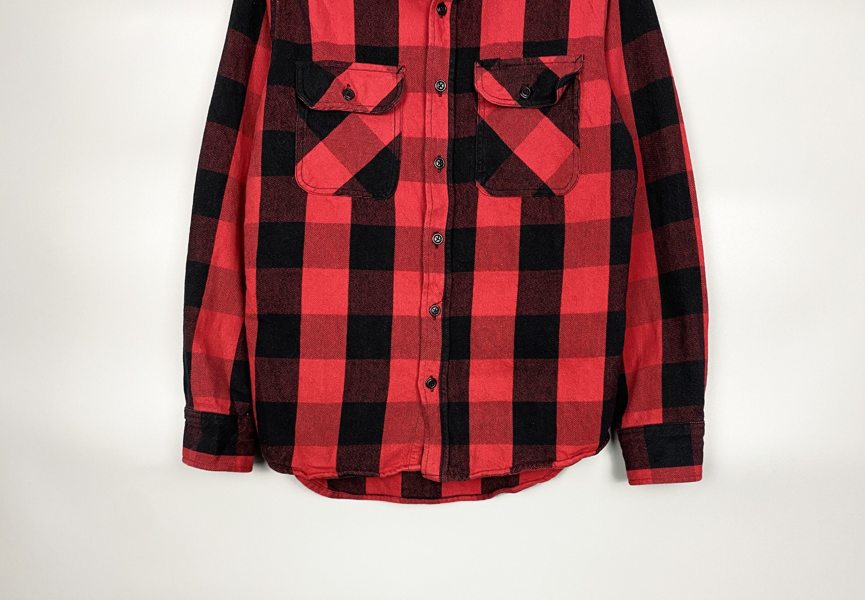 Avirex Vintage AVIREX USA American Classic Flannel Checkered Shirt Size US S / EU 44-46 / 1 - 5 Thumbnail