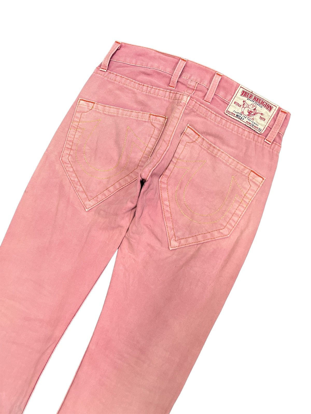 True Religion PINKY‼️VINTAGE FADED JEANS TRUE RELIGION Size US 30 / EU 46 - 6 Thumbnail