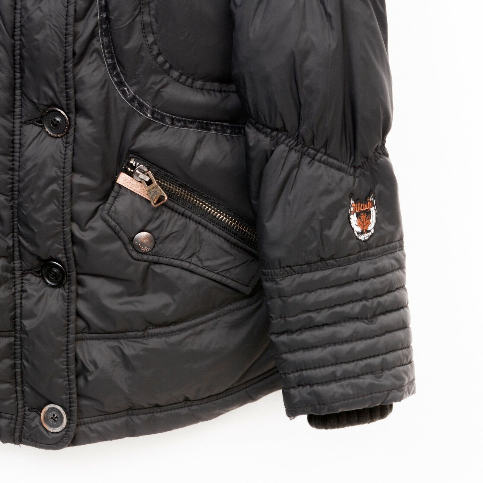 Designer × khujo SAFARINA Genuine Puffer Jacket Padded Coat Outdoor Winter Size M / US 6-8 / IT 42-44 - 3 Thumbnail