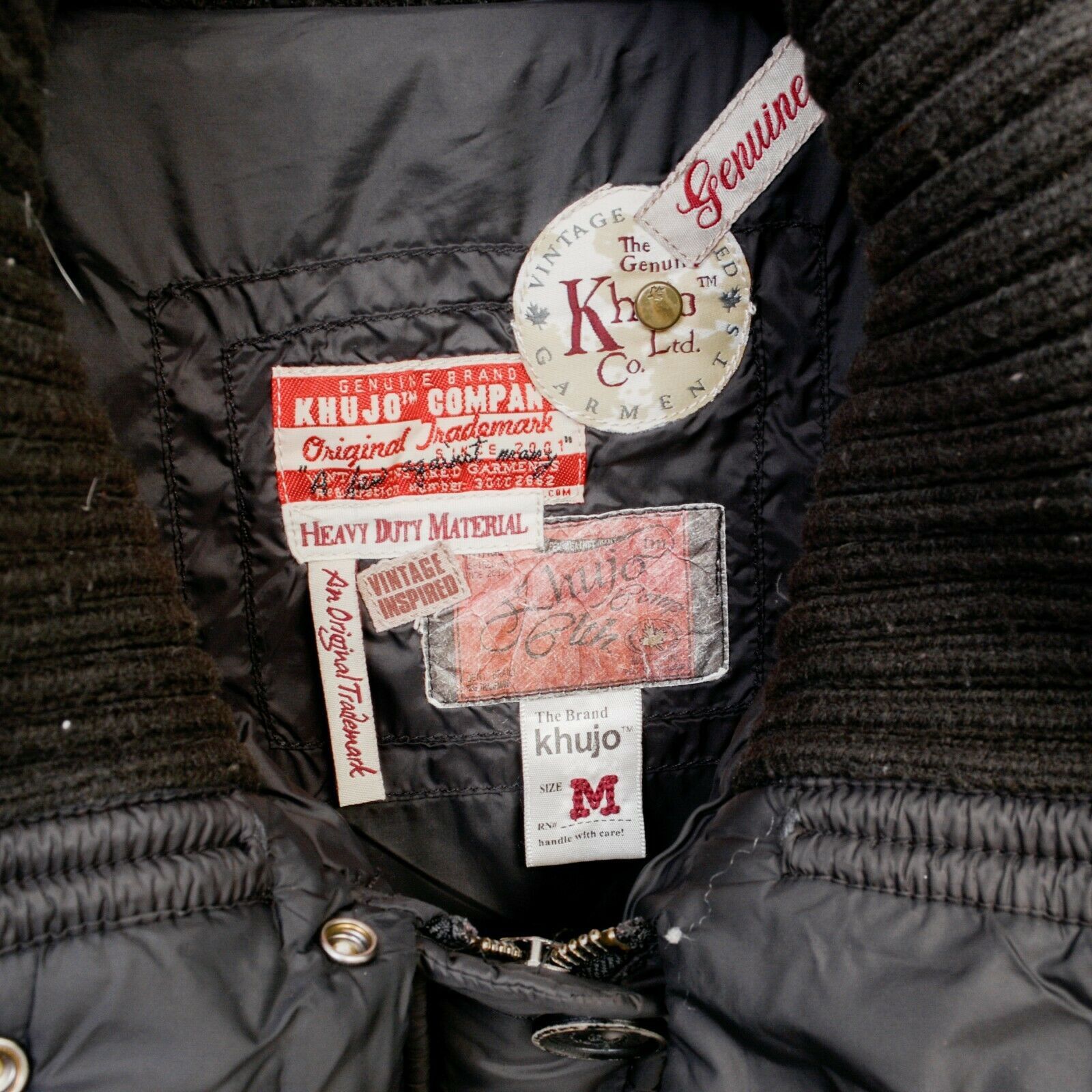 Designer × khujo SAFARINA Genuine Puffer Jacket Padded Coat Outdoor Winter Size M / US 6-8 / IT 42-44 - 6 Thumbnail