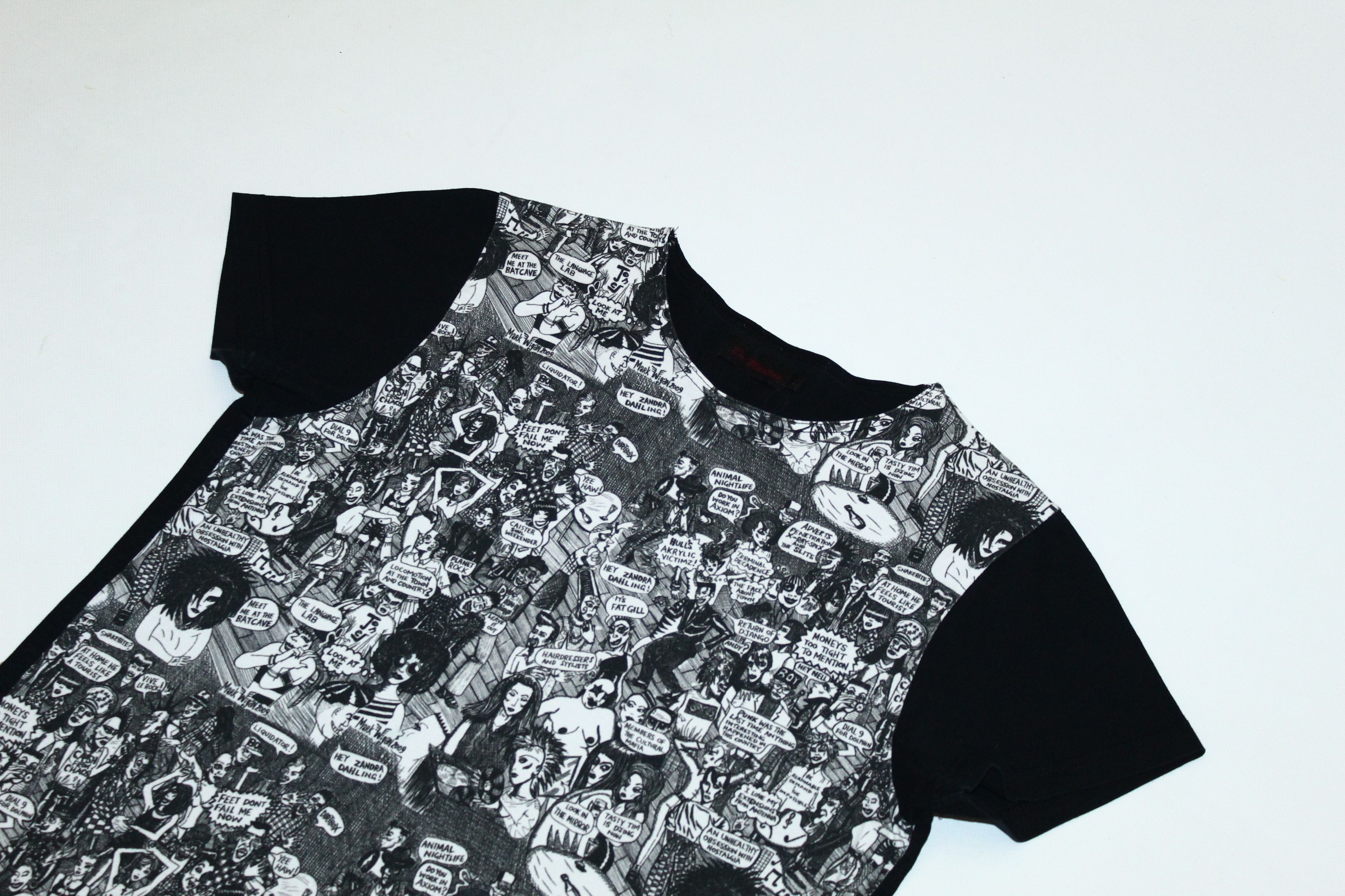 Dr. Martens RARE💥 Mark Wigan x Dr. Martens SS/09 Punk Comics T-shirt Size US S / EU 44-46 / 1 - 3 Thumbnail