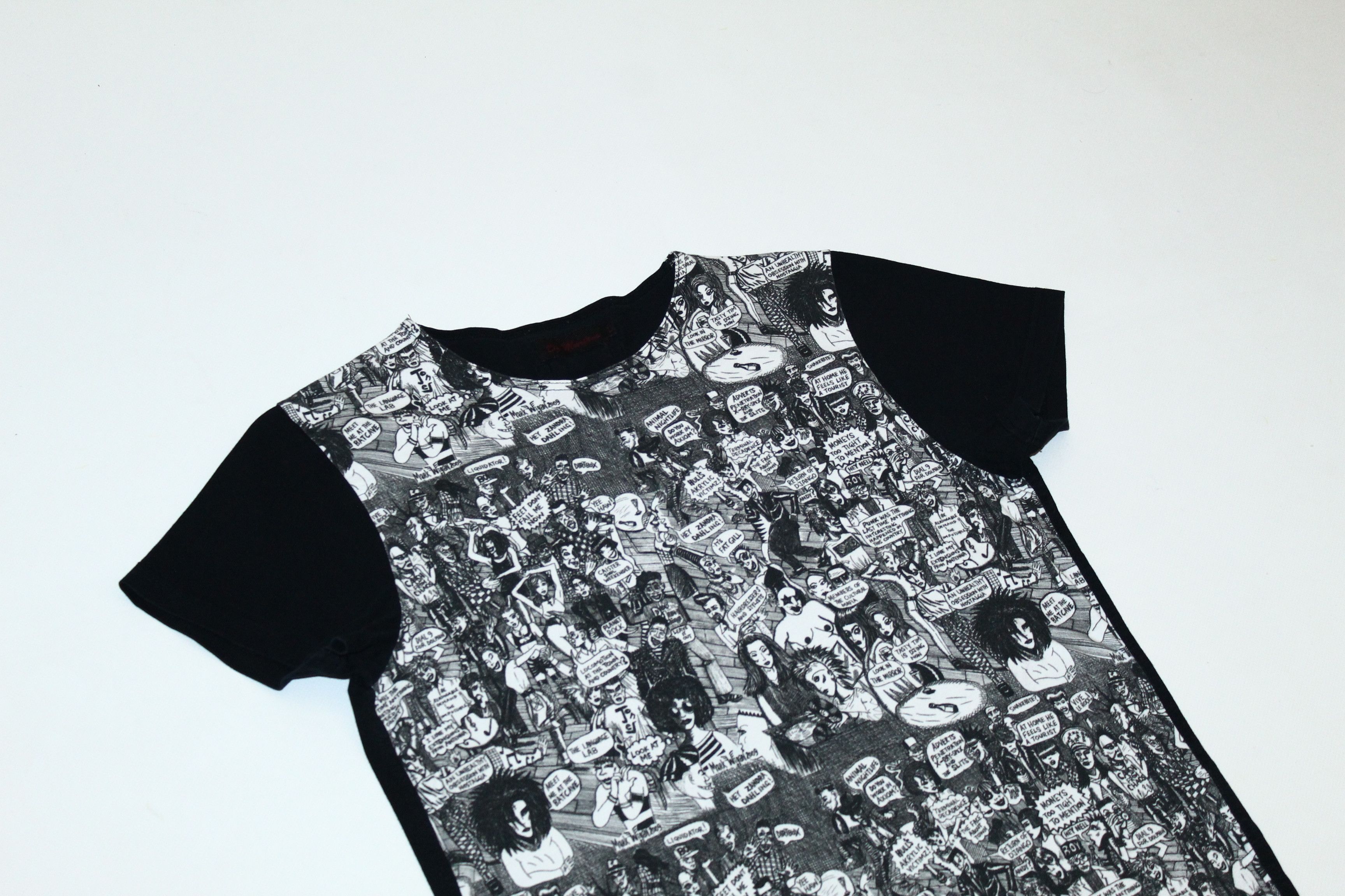 Dr. Martens RARE💥 Mark Wigan x Dr. Martens SS/09 Punk Comics T-shirt Size US S / EU 44-46 / 1 - 2 Thumbnail