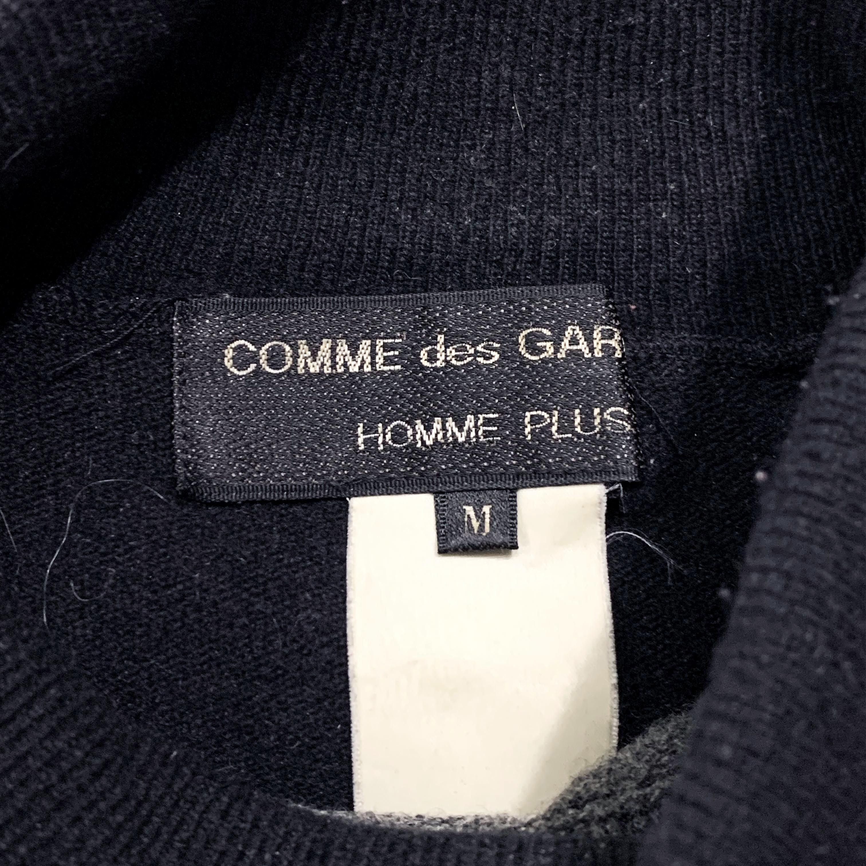Comme des Garcons × Comme des Garcons Homme Plus AW88 Floral-Print Patchwork Turtleneck Sweater Size US M / EU 48-50 / 2 - 3 Thumbnail