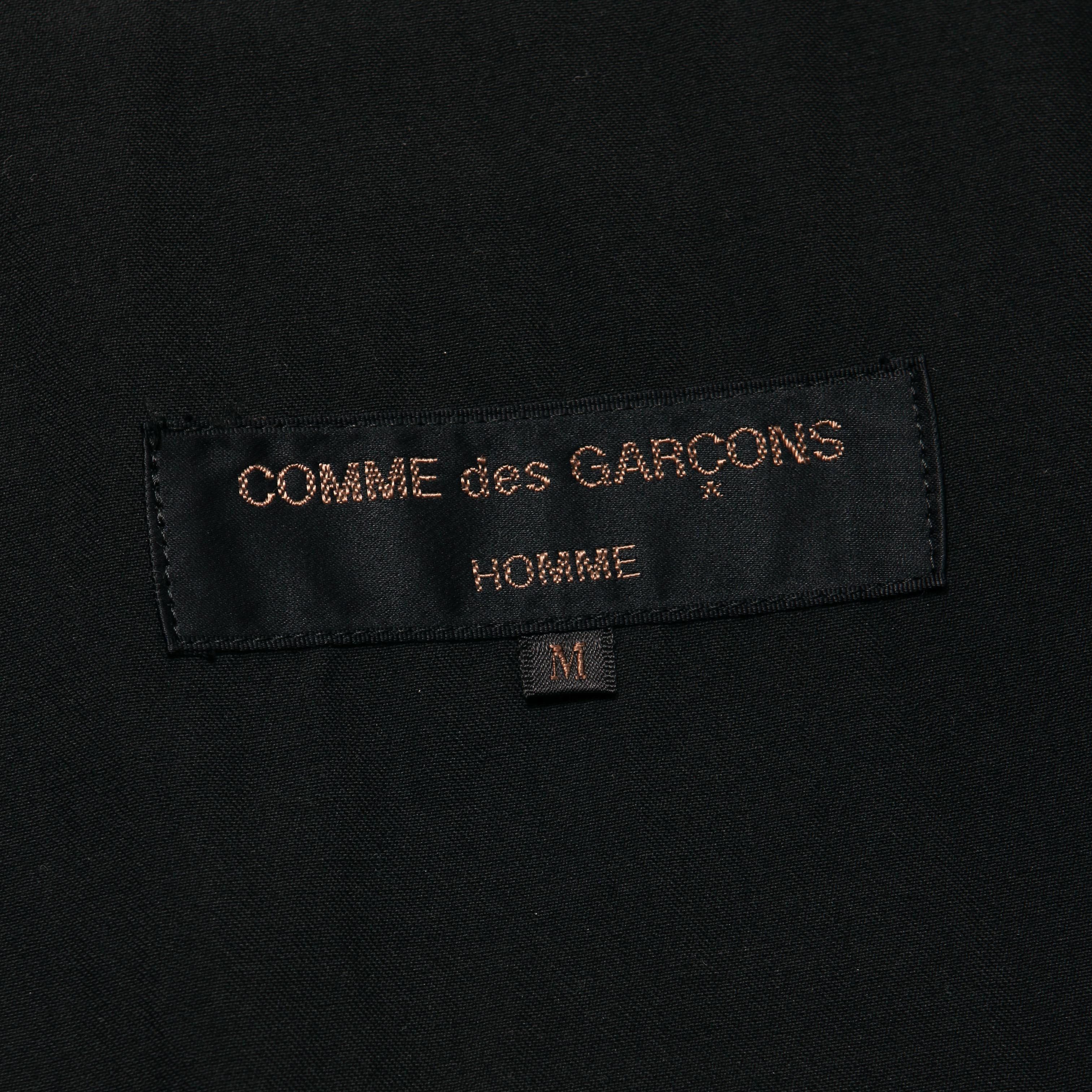 Comme des Garcons SS99 Deconstructed Gabardine Wool Suit Size 46L - 5 Thumbnail