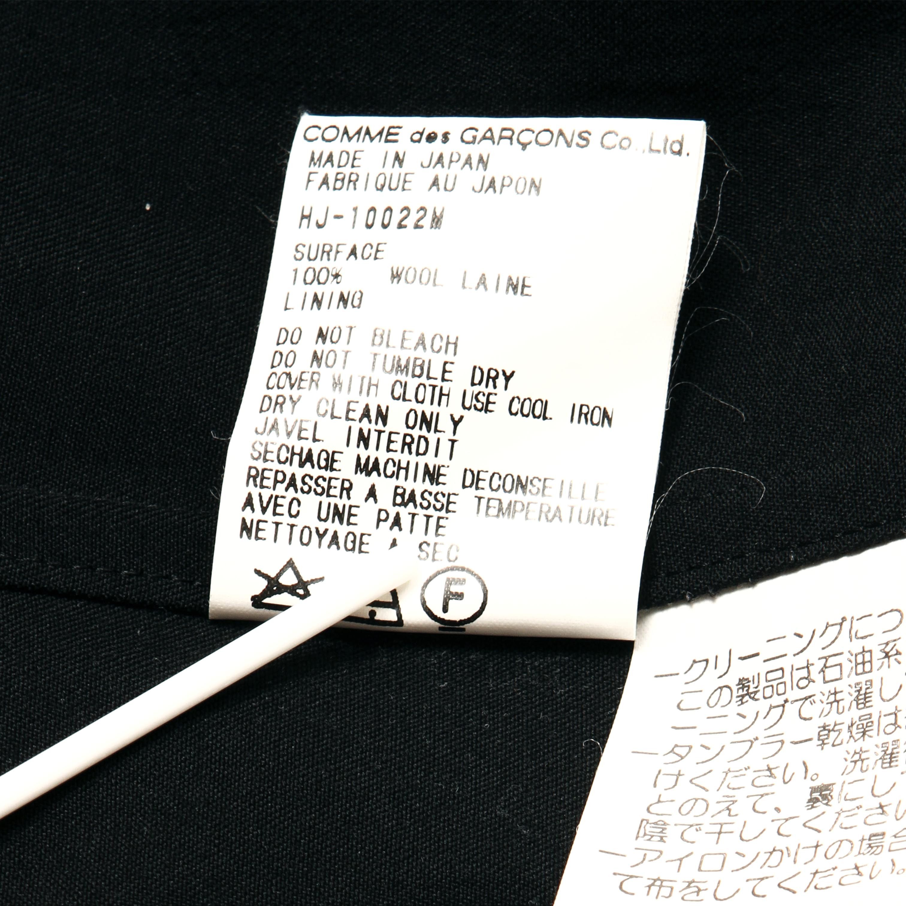 Comme des Garcons SS99 Deconstructed Gabardine Wool Suit Size 46L - 7 Thumbnail