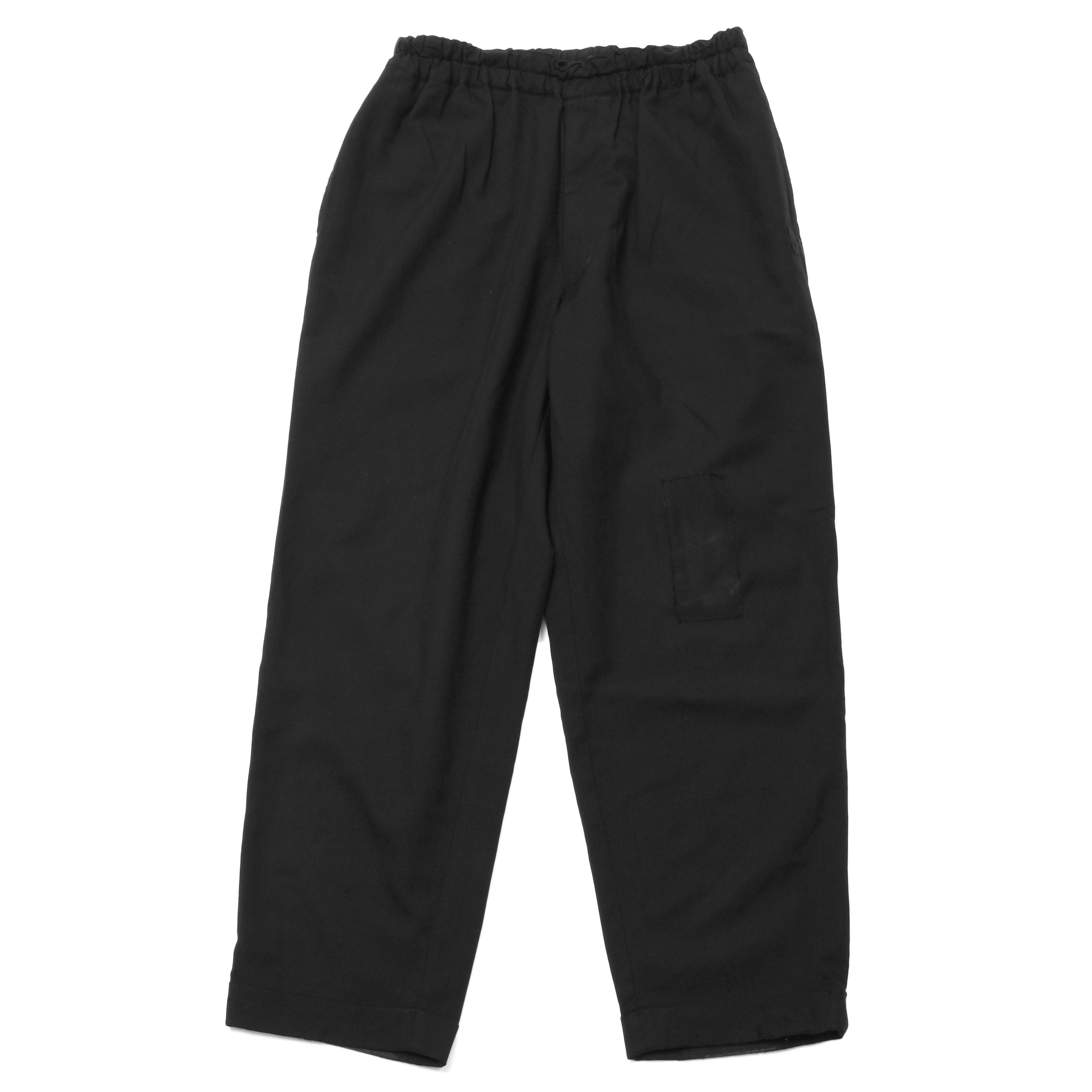 Comme des Garcons × Comme des Garcons Homme Plus SS98 Patched Wool Pants with Elastic Waistband Size US 30 / EU 46 - 1 Thumbnail