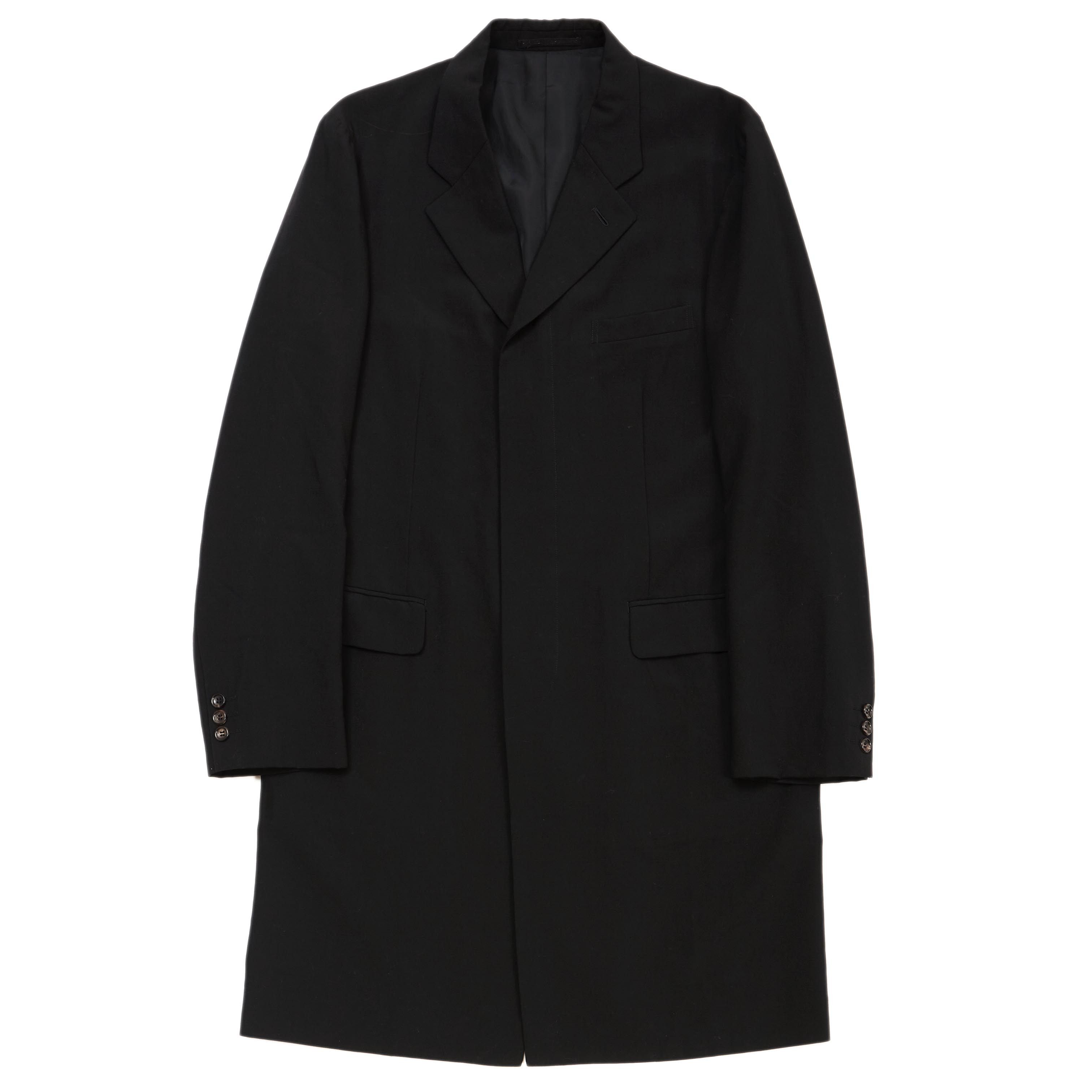 Comme des Garcons × Comme des Garcons Homme Plus SS98 Long Deconstructed Wool Blazer Jacket Size 48L - 1 Thumbnail