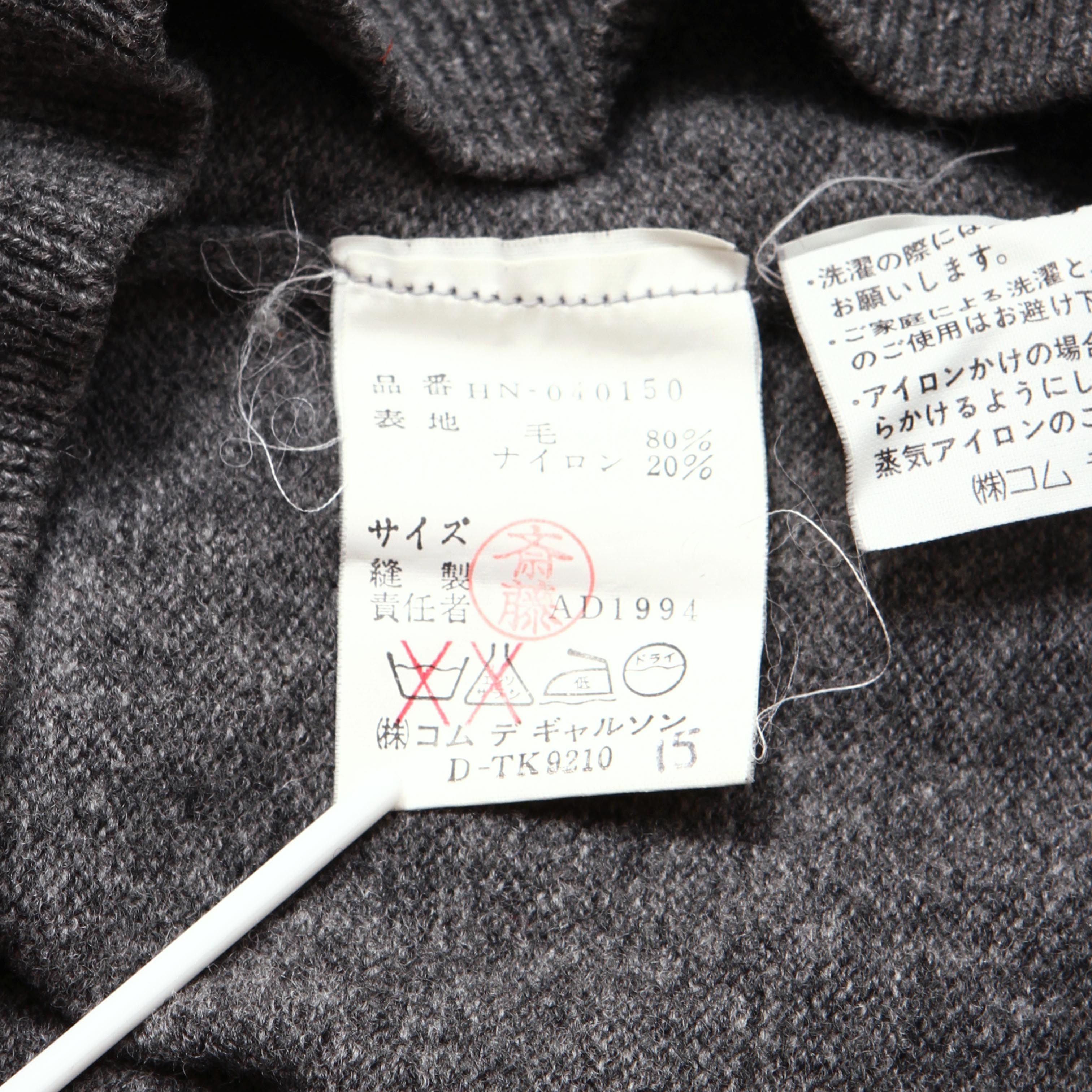 Comme des Garcons AW94 Knit Wool Turtleneck Sweater Size US M / EU 48-50 / 2 - 4 Thumbnail