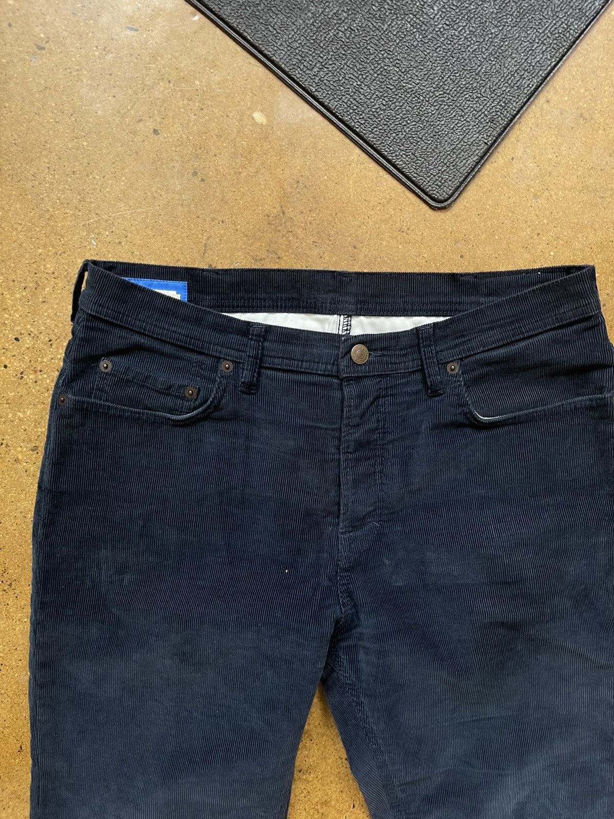 Acne Studios Acne Studios River Stay Navy Corduroy Size US 33 - 4 Thumbnail