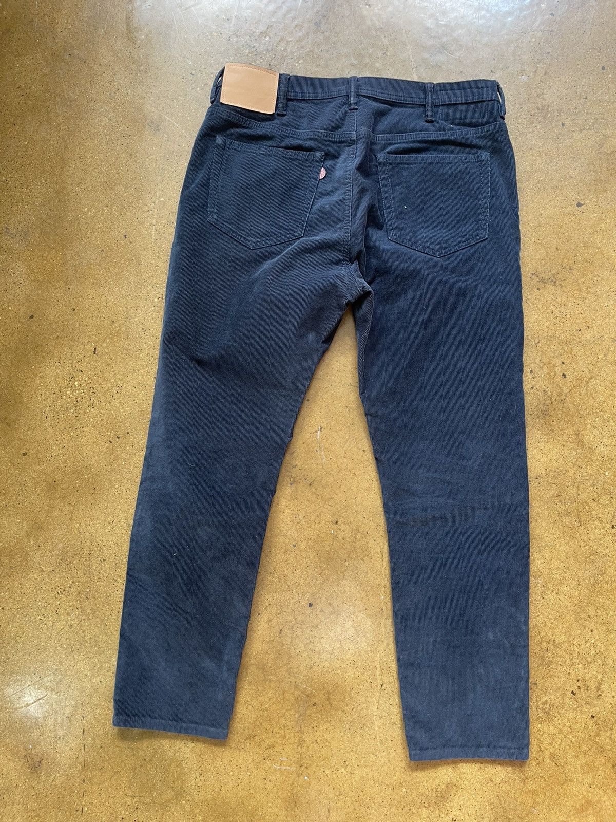 Acne Studios Acne Studios River Stay Navy Corduroy Size US 33 - 2 Thumbnail