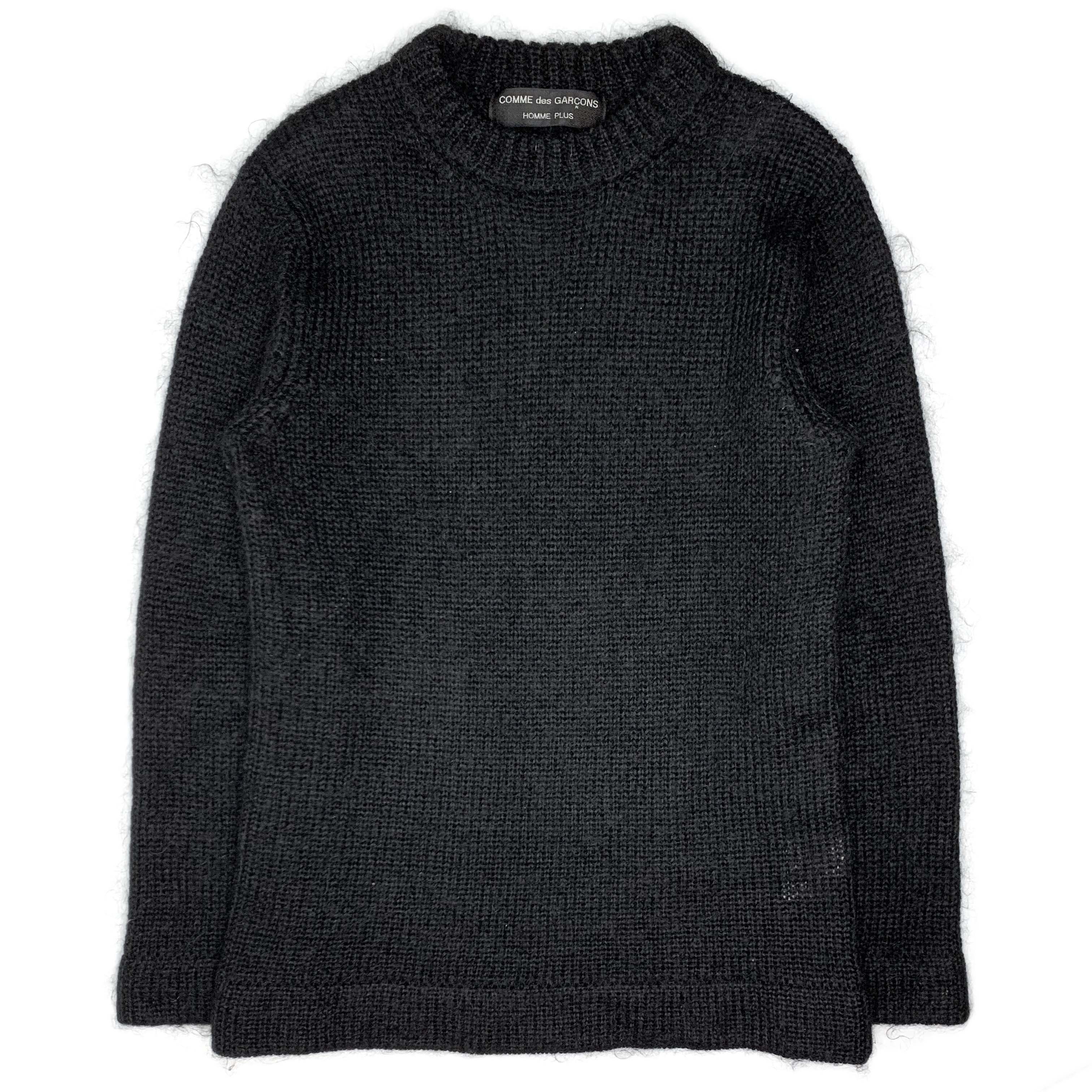 Comme des Garcons × Comme des Garcons Homme Plus AW95 Knit Wool-Nylon Sweater Size US M / EU 48-50 / 2 - 1 Thumbnail