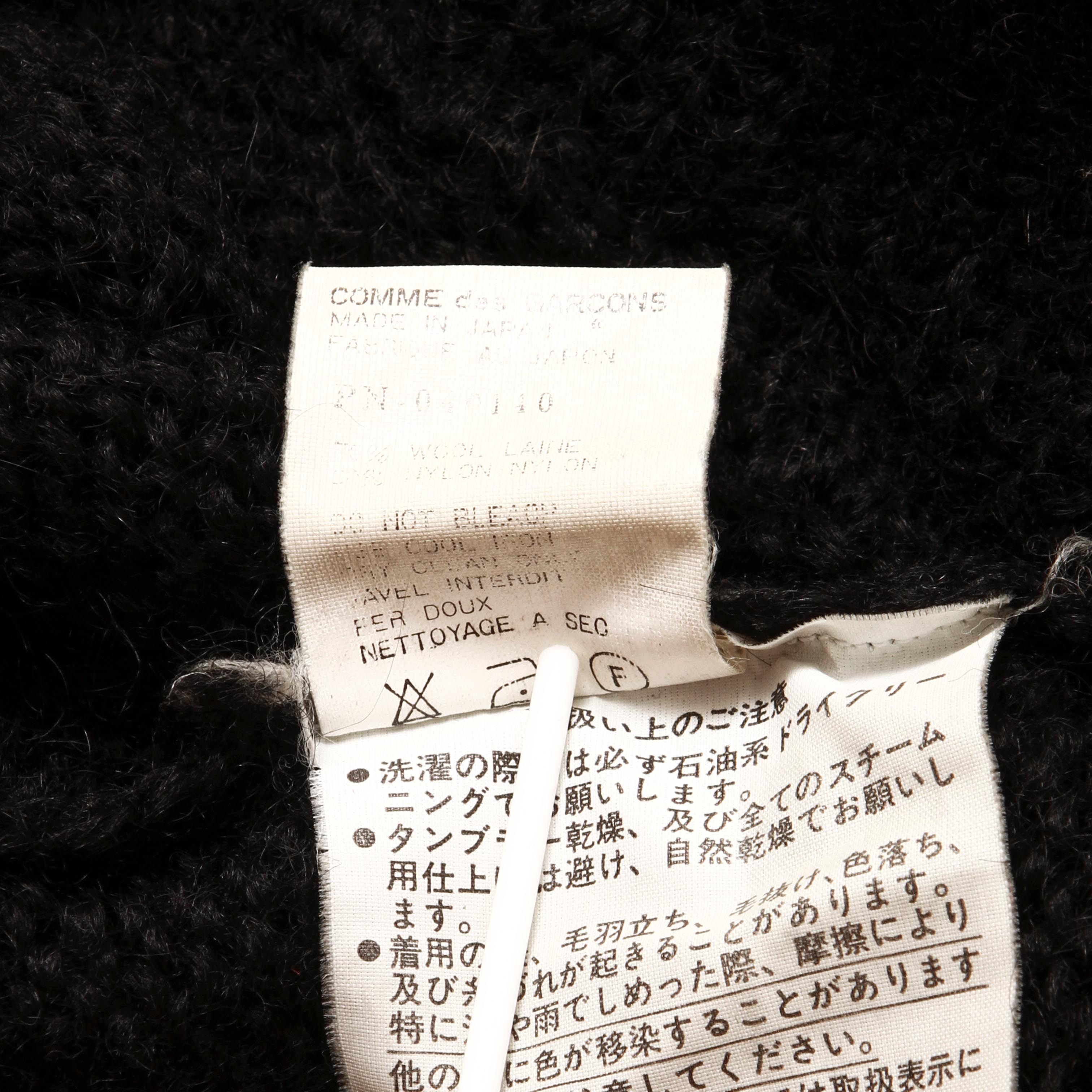 Comme des Garcons × Comme des Garcons Homme Plus AW95 Knit Wool-Nylon Sweater Size US M / EU 48-50 / 2 - 5 Thumbnail
