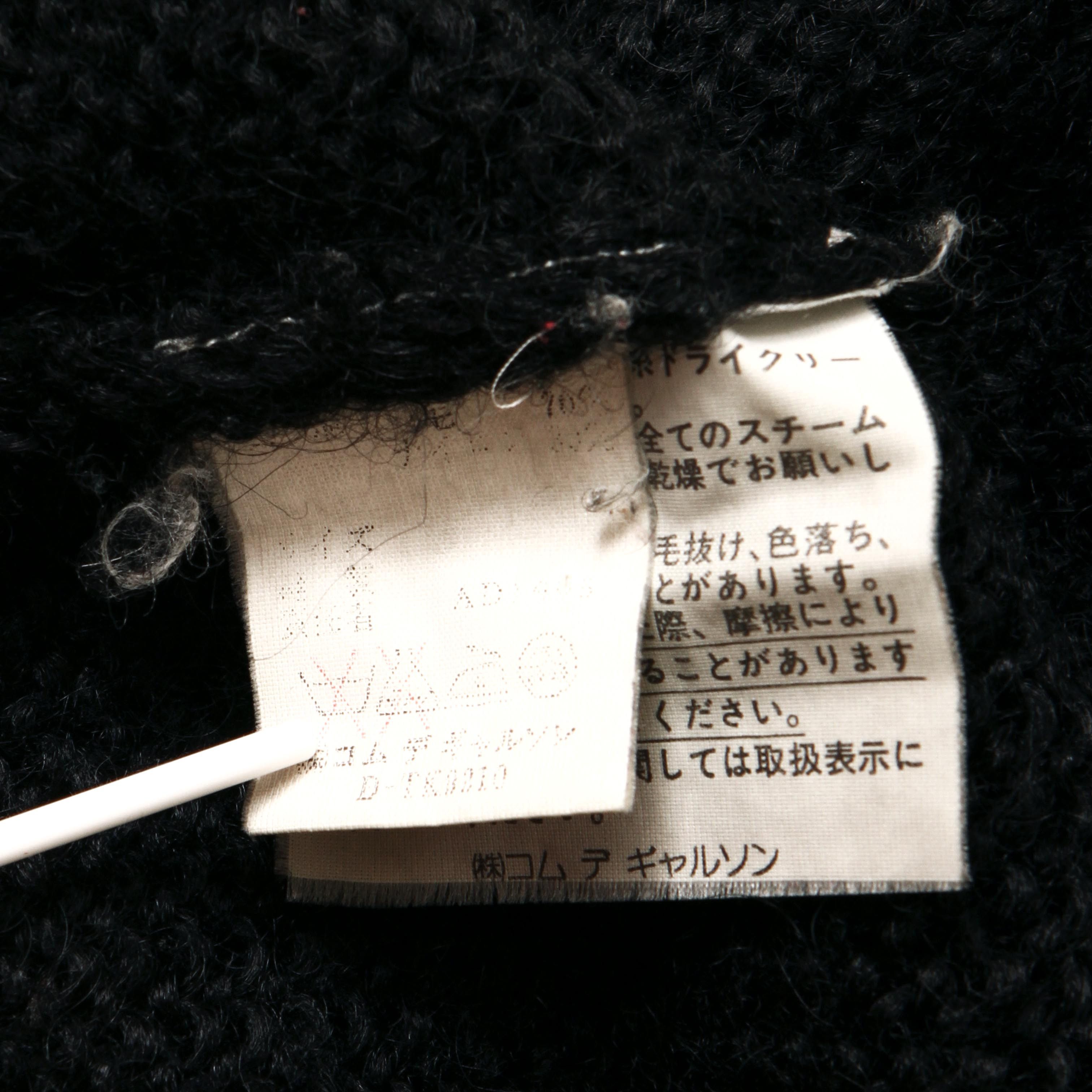 Comme des Garcons × Comme des Garcons Homme Plus AW95 Knit Wool-Nylon Sweater Size US M / EU 48-50 / 2 - 4 Thumbnail