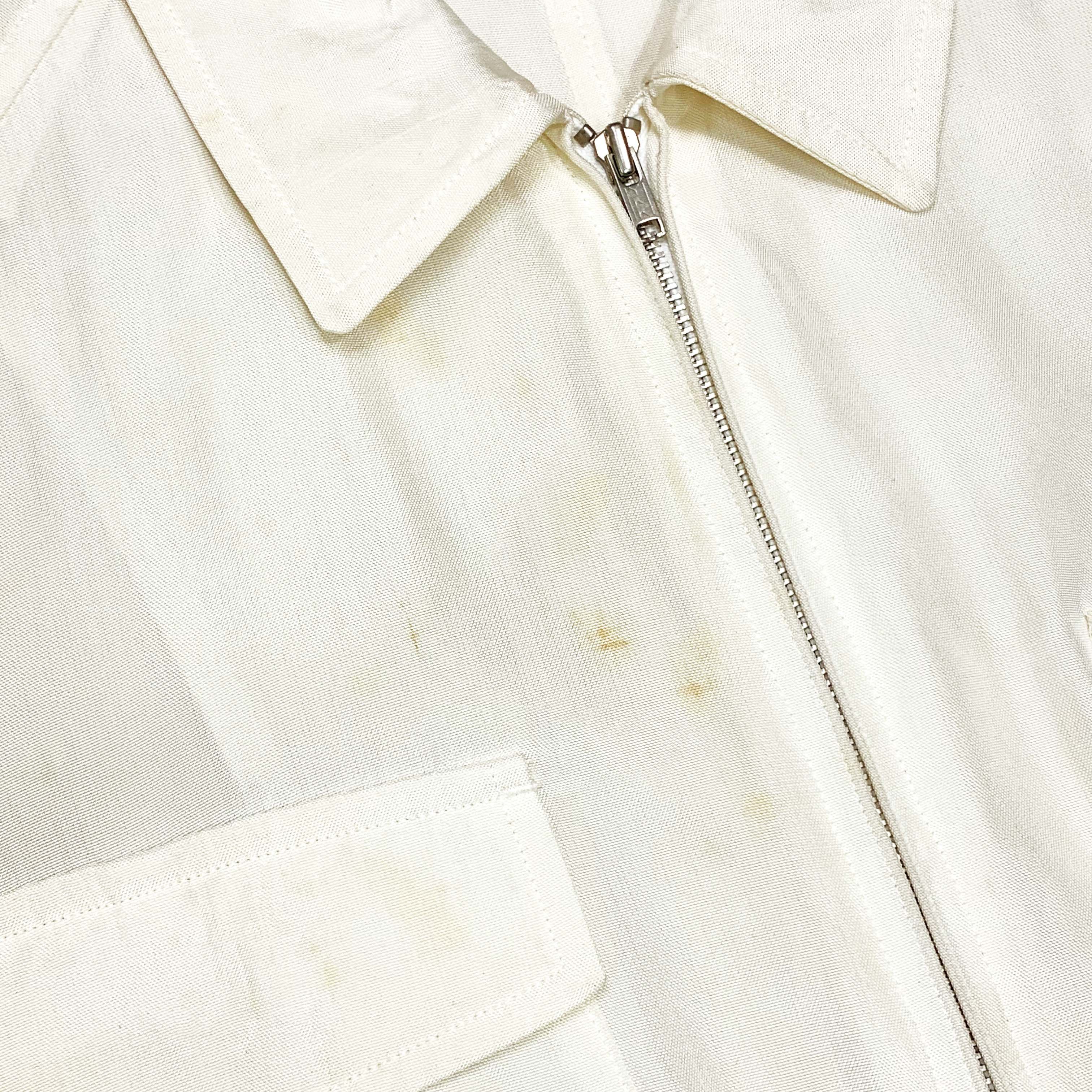Comme des Garcons × Comme des Garcons Homme × Comme des Garcons Homme Plus SS87 Short Acetate Jacket & Cotton Pants Size 48S - 8 Thumbnail