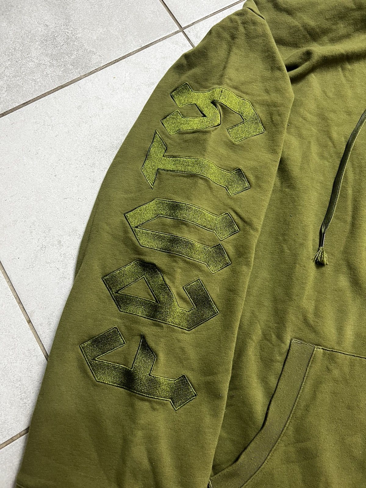 Fenty × Puma Puma Fenty By Rihanna Fleece Hoody With Harness Green Womens Size ONE SIZE - 3 Thumbnail