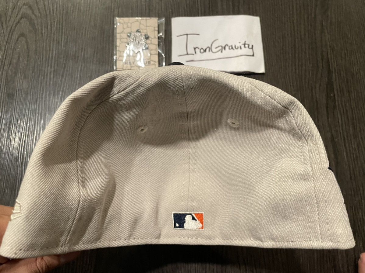 Hat Club 7 1/2 Hat Club Houston Astros Stone Dome Fitted Size ONE SIZE - 4 Thumbnail