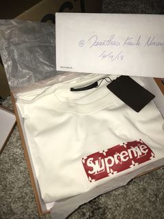 Box logo supreme lv hot sale