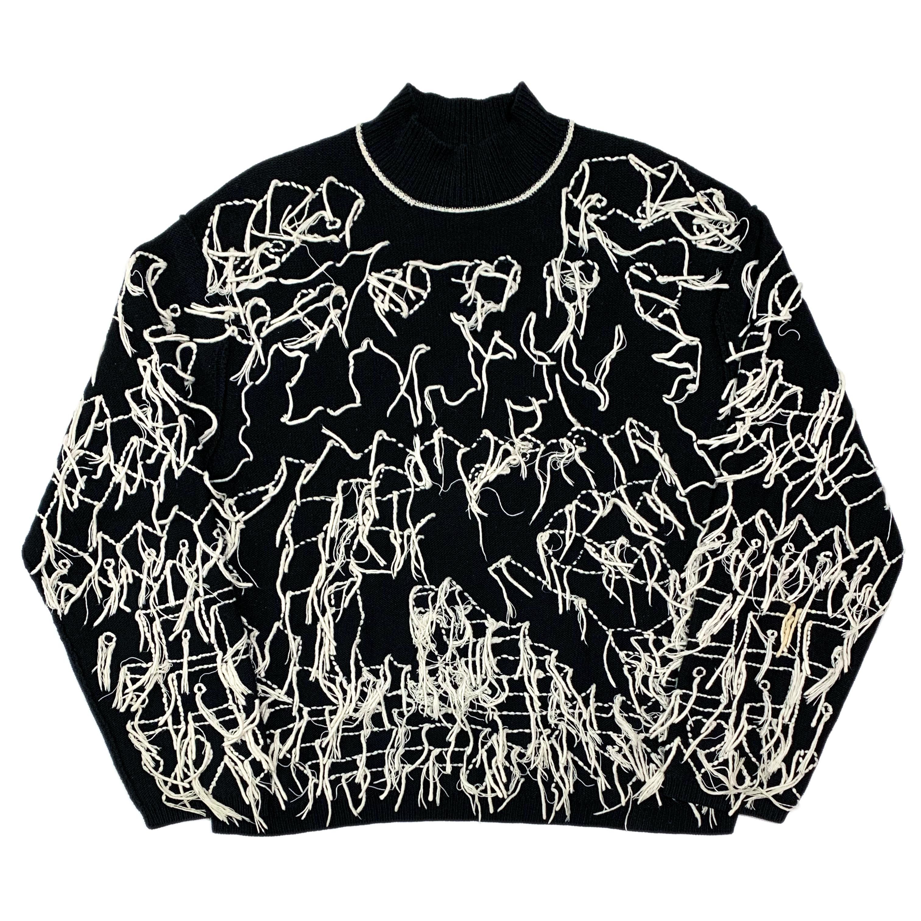 SS93 Crocodile Cotton Sweater