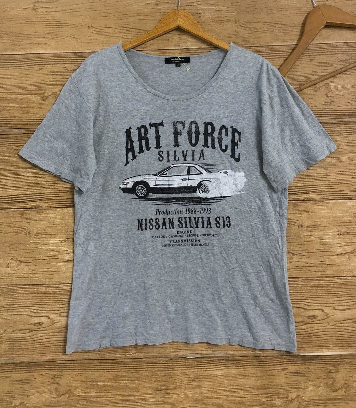 Vintage Nissan Silvia T shirt L Nismo Skyline SSS TRD TOMS