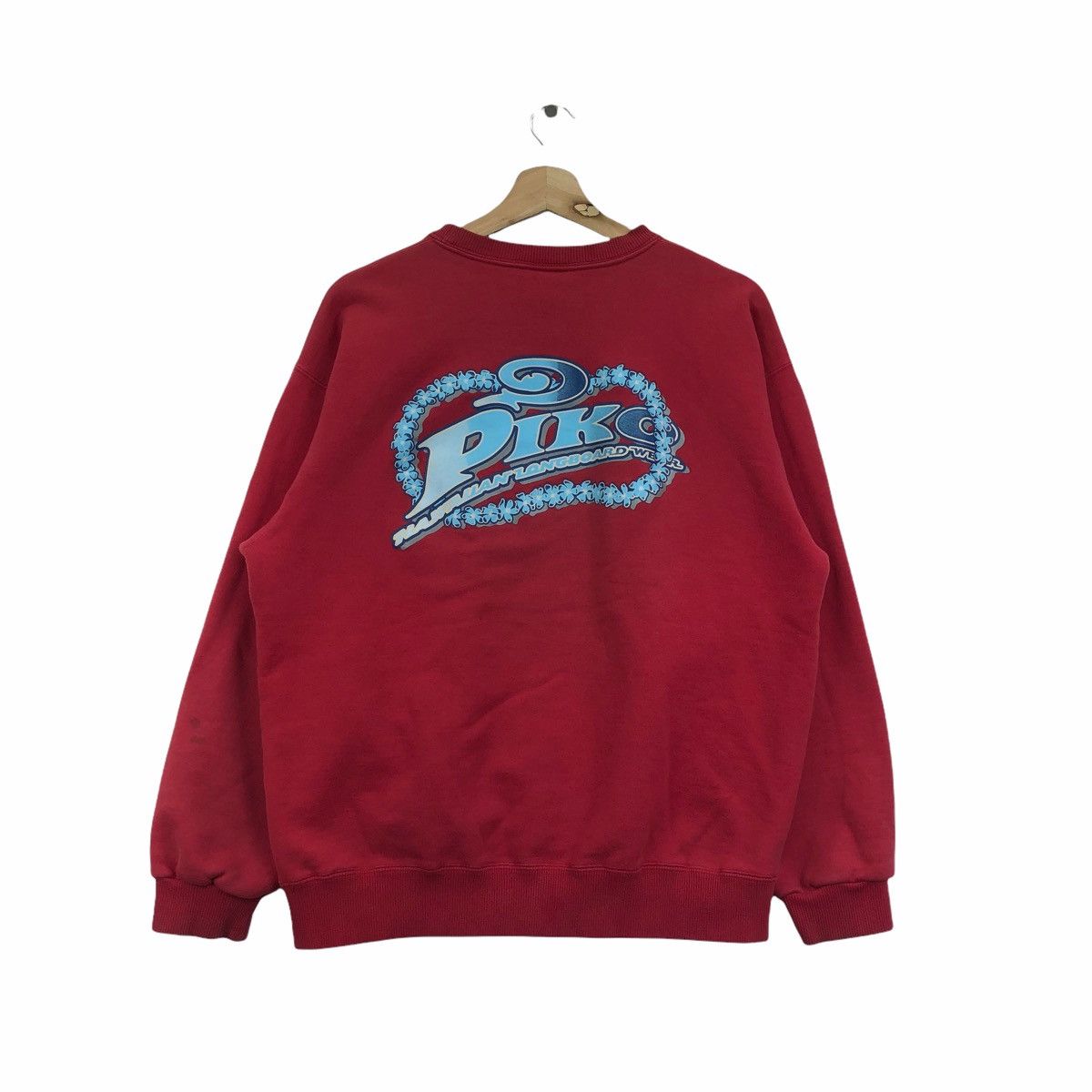 Vintage 90s Piko Hawaiian Surfing Crewneck Sweatshirt
