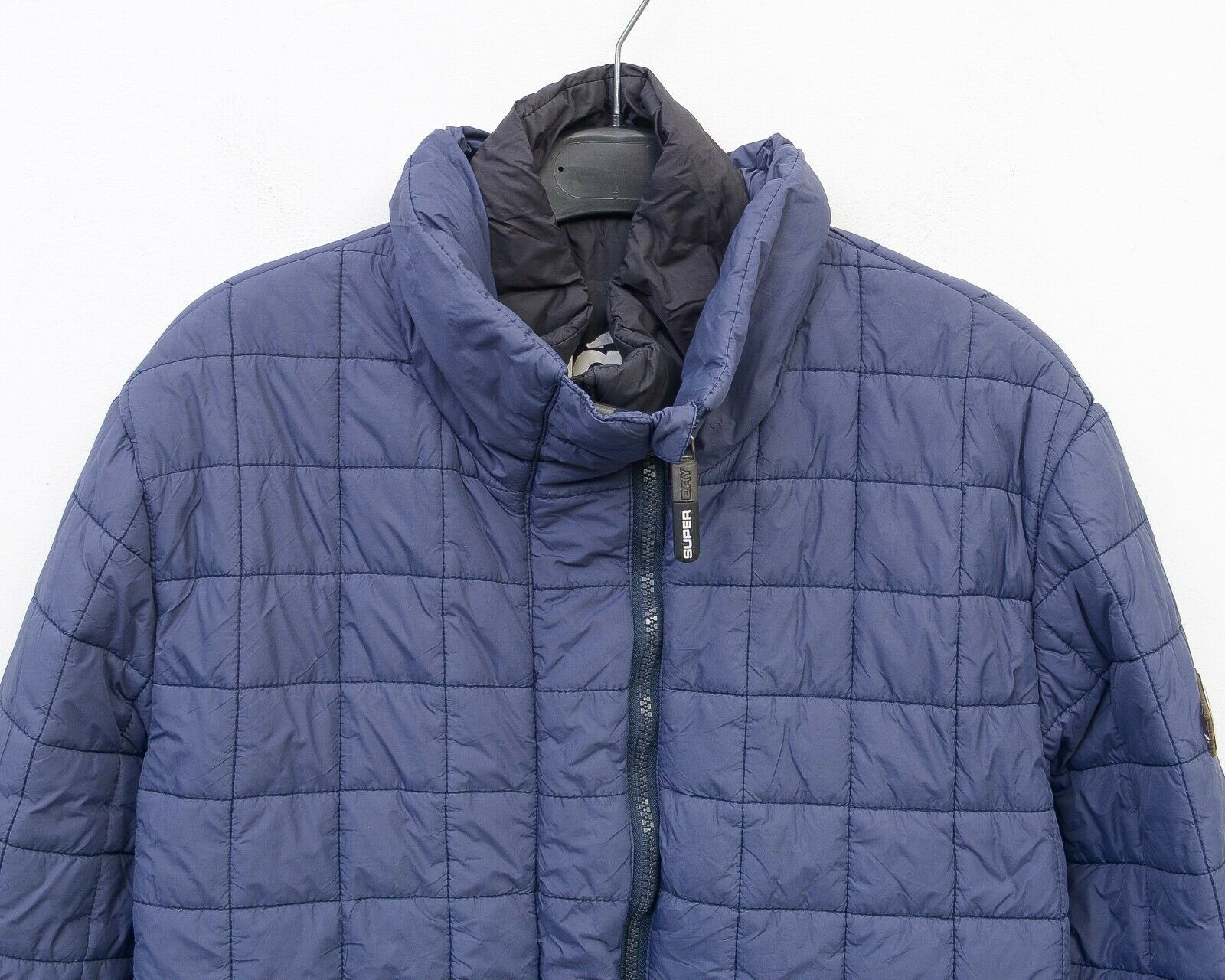Superdry Fuji Puffer Jacket L Women Coat UK 16 Blue Coat Padded Size L / US 10 / IT 46 - 2 Thumbnail