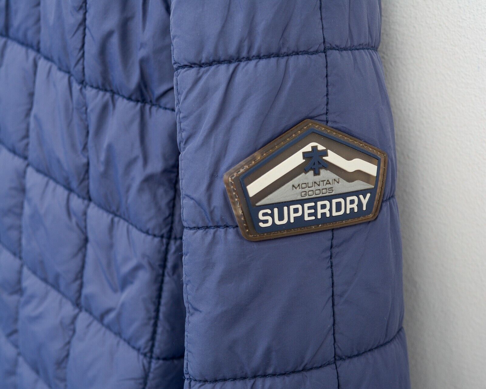 Superdry Fuji Puffer Jacket L Women Coat UK 16 Blue Coat Padded Size L / US 10 / IT 46 - 4 Thumbnail
