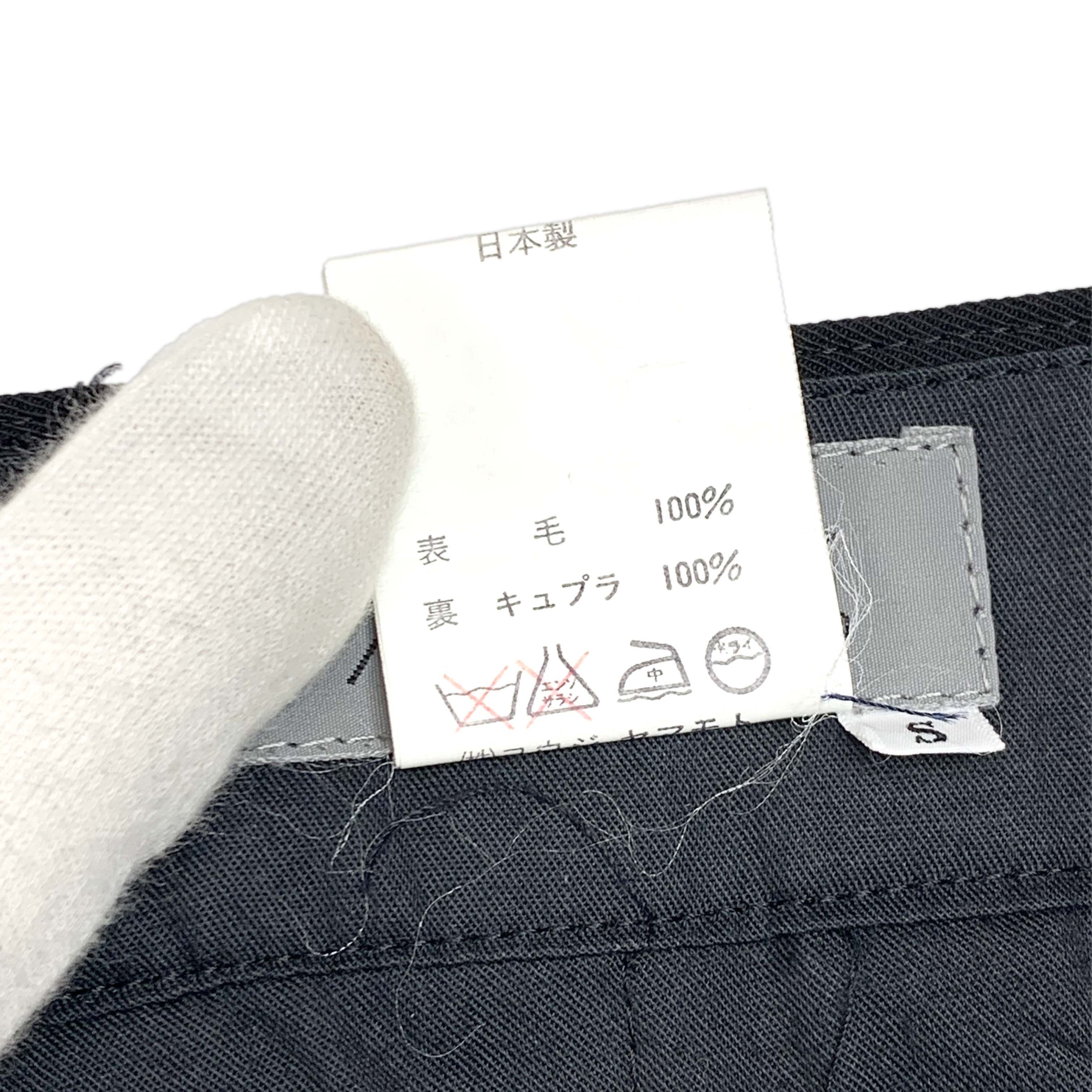 Adidas × Y's for Men × Yohji Yamamoto AW89 Black-on-Black Adidas 3-Stripes Wool Pants Size US 30 / EU 46 - 7 Thumbnail