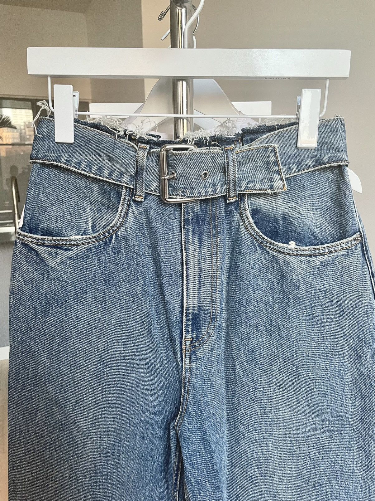 Alexander Wang Alexander Wang High-Waisted Jeans With Belt💙 SOLD OUT Size 28" / US 6 / IT 42 - 3 Thumbnail