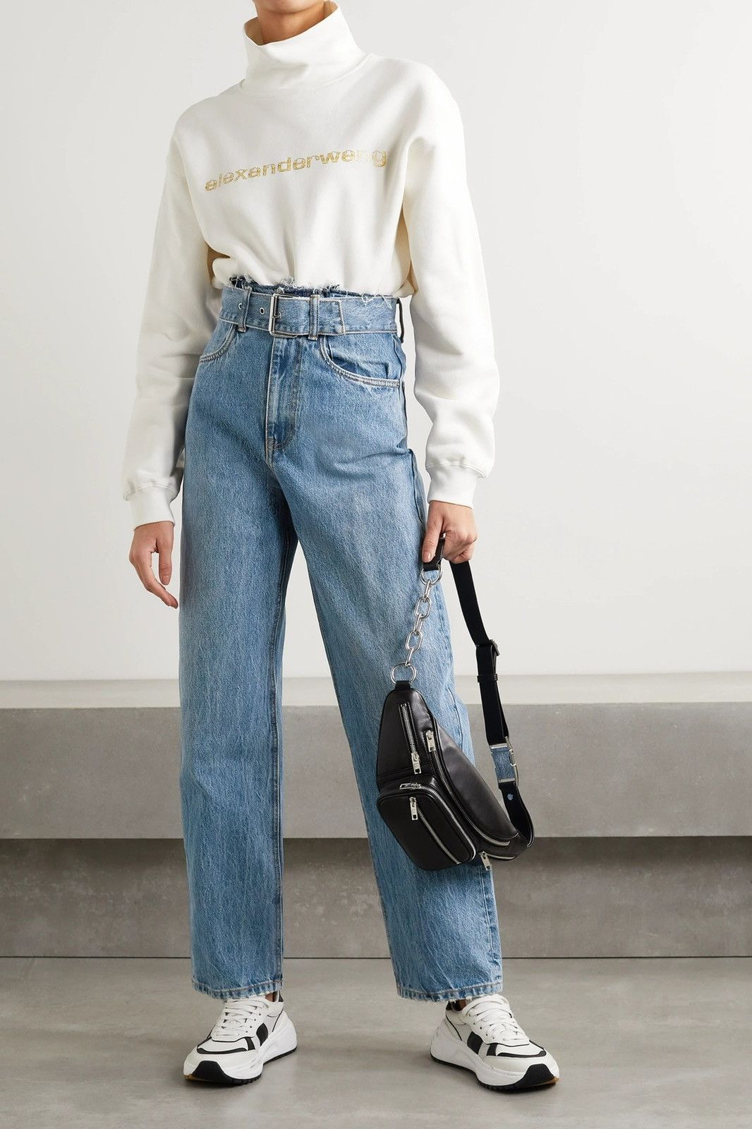 Alexander Wang Alexander Wang High-Waisted Jeans With Belt💙 SOLD OUT Size 28" / US 6 / IT 42 - 1 Thumbnail