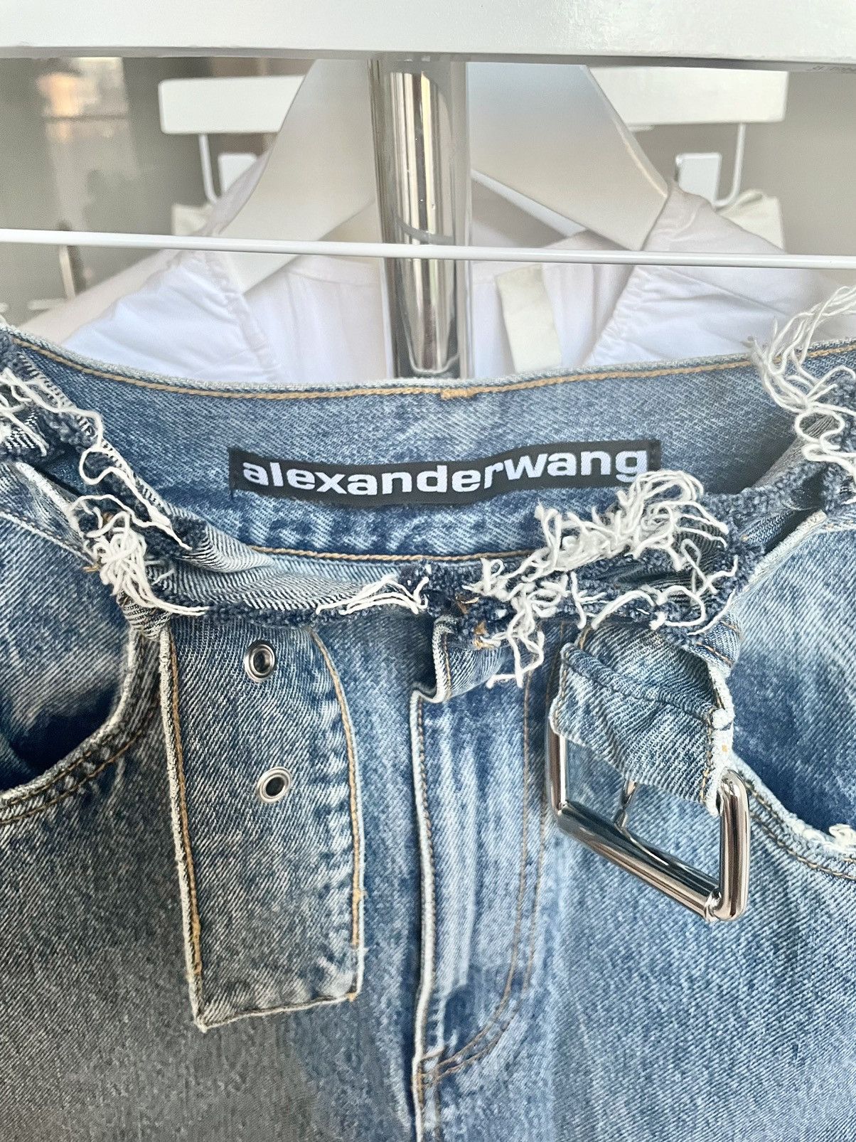 Alexander Wang Alexander Wang High-Waisted Jeans With Belt💙 SOLD OUT Size 28" / US 6 / IT 42 - 6 Thumbnail