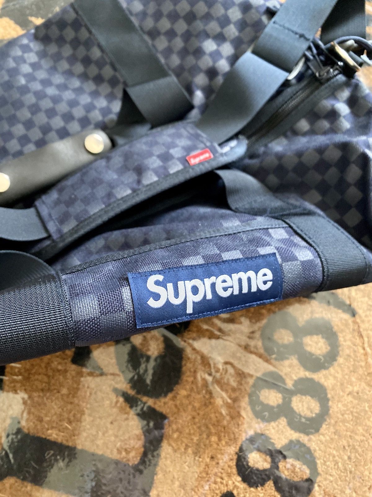Supreme F/W11 Damier Checkered Duffle Bag Size ONE SIZE - 1 Thumbnail