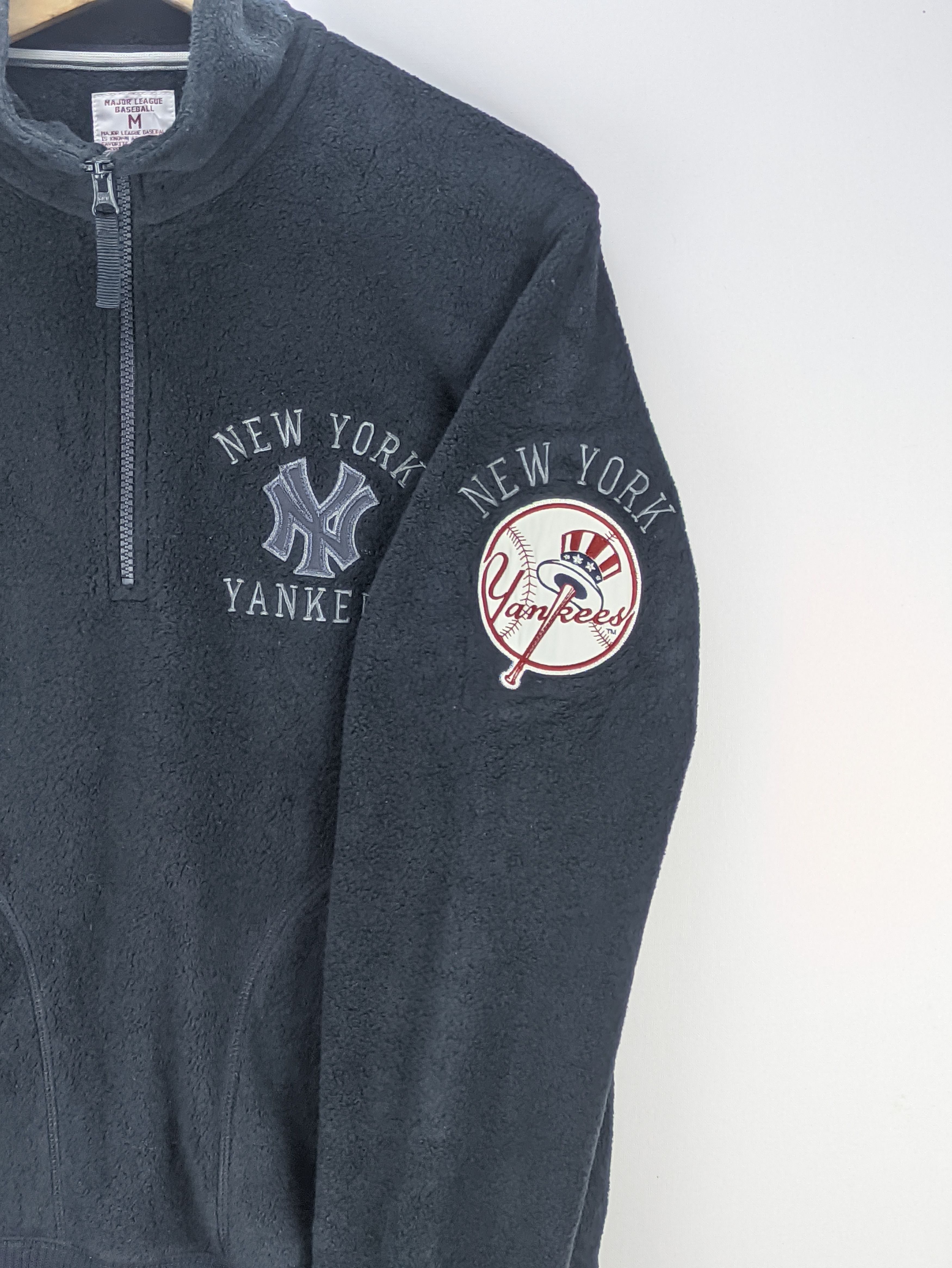 Uniqlo Steals🔥Fleece Sweater Quarter Zipper by Uniqlo NY Yankees Size US M / EU 48-50 / 2 - 5 Thumbnail