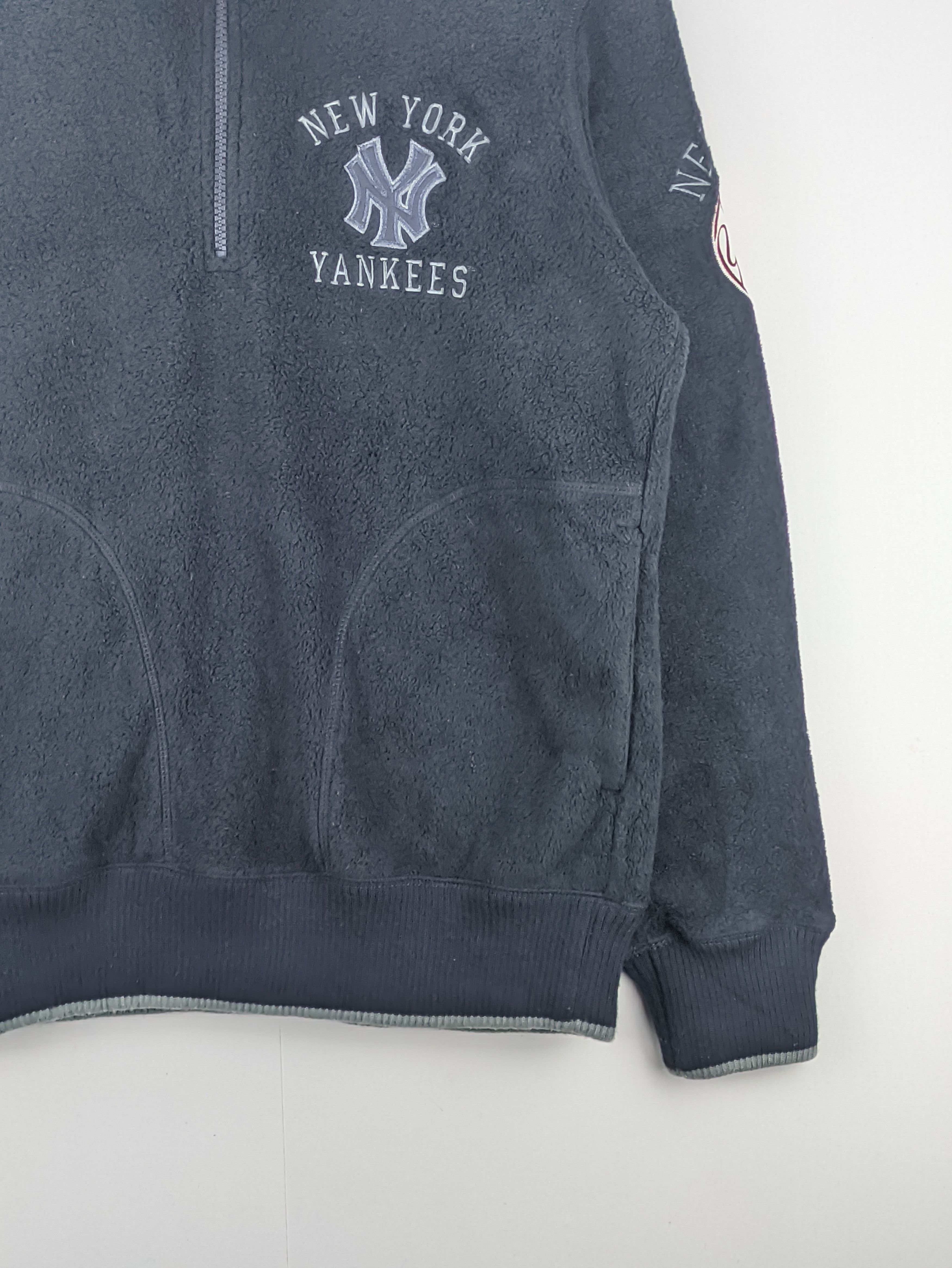 Uniqlo Steals🔥Fleece Sweater Quarter Zipper by Uniqlo NY Yankees Size US M / EU 48-50 / 2 - 6 Thumbnail